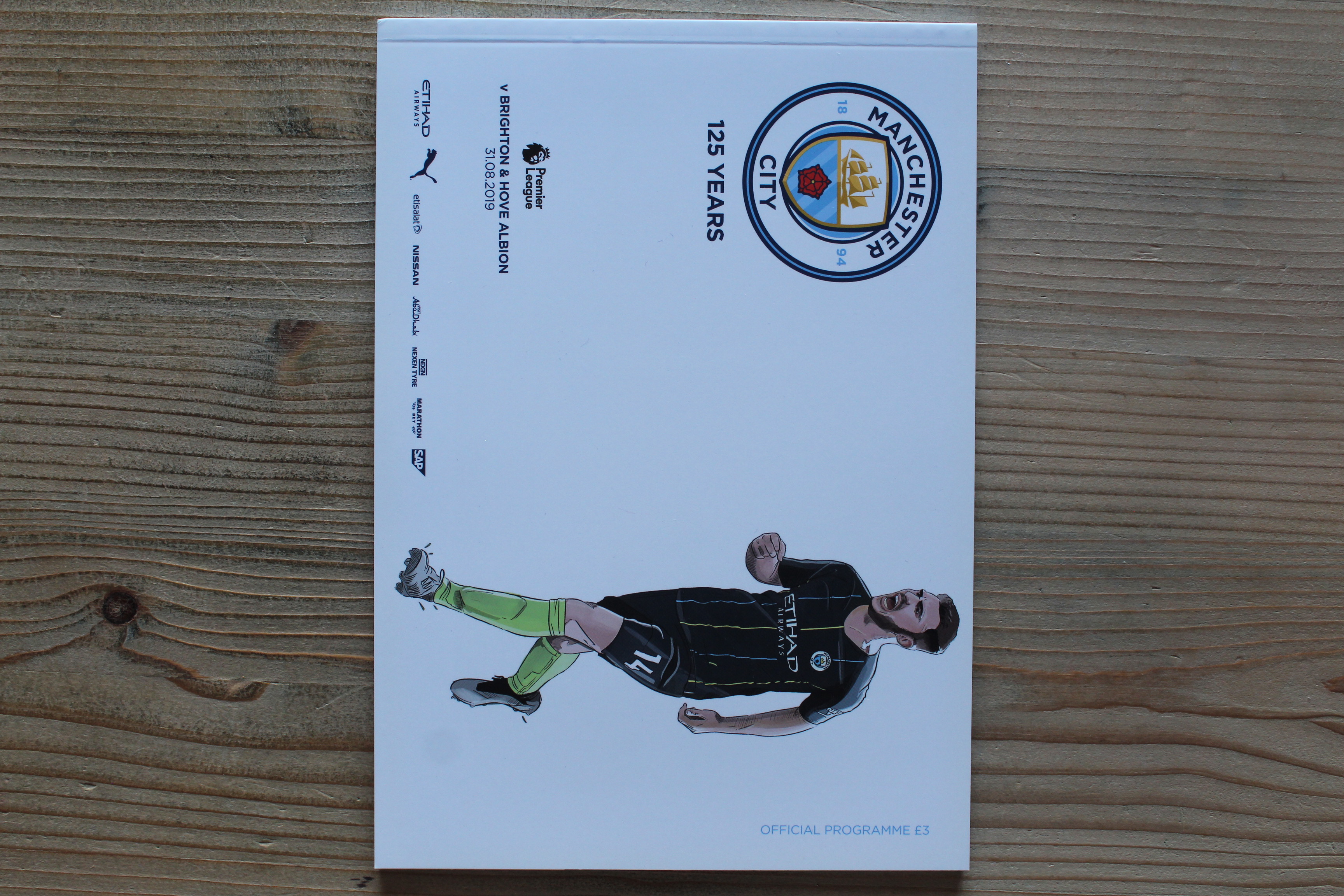 Manchester City FC v Brighton & Hove Albion FC