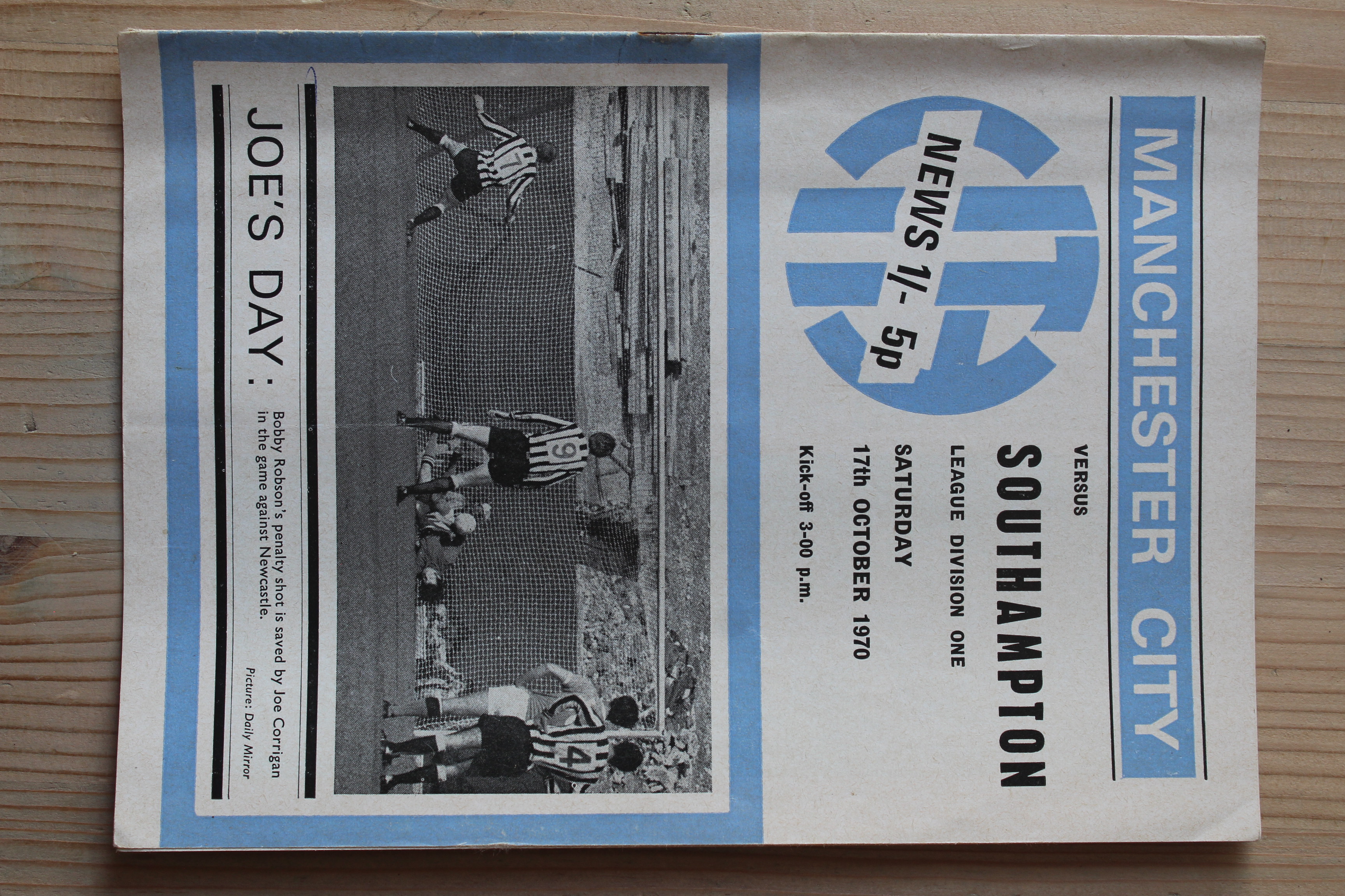 Manchester City FC v Southampton FC