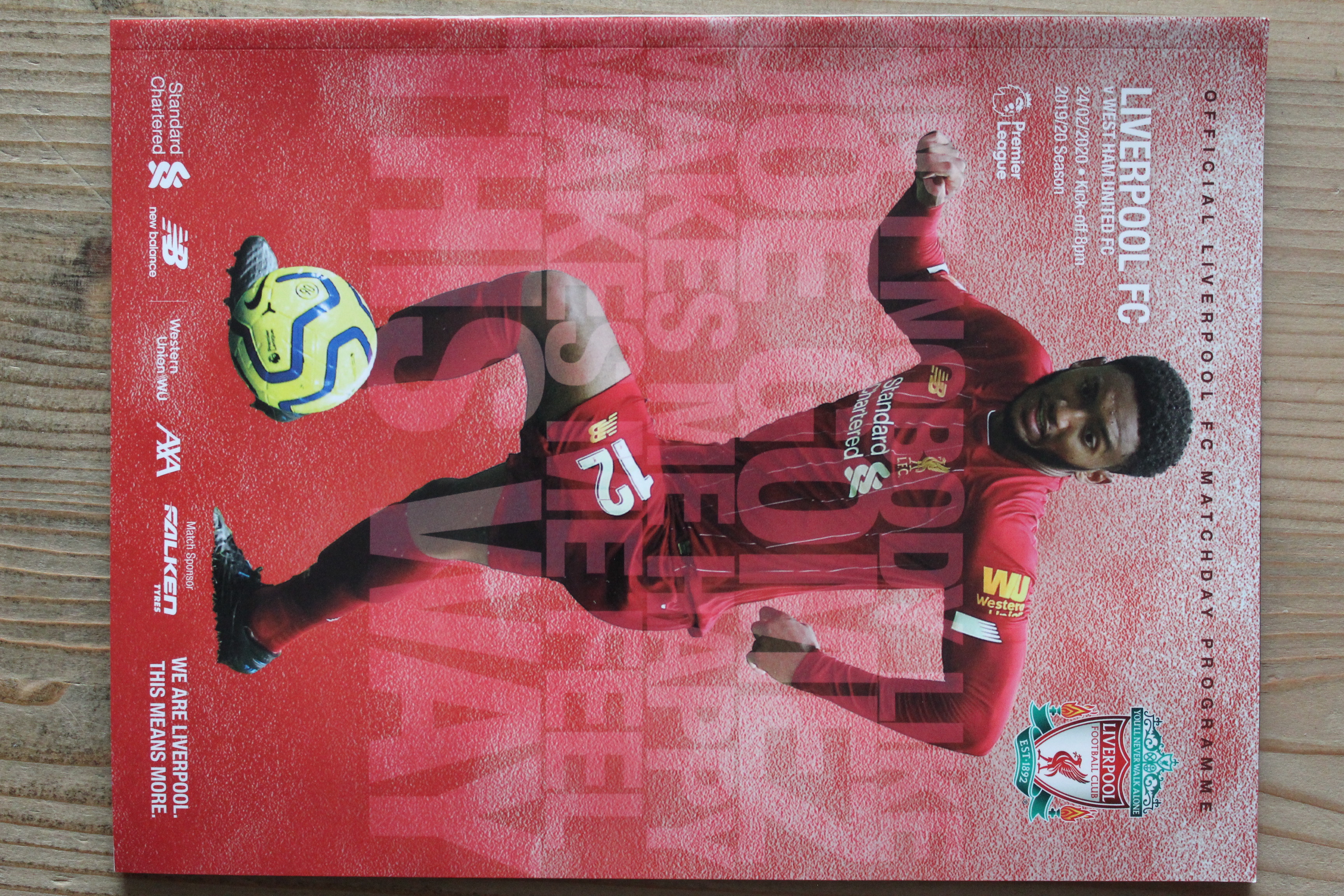 Liverpool FC v West Ham United FC