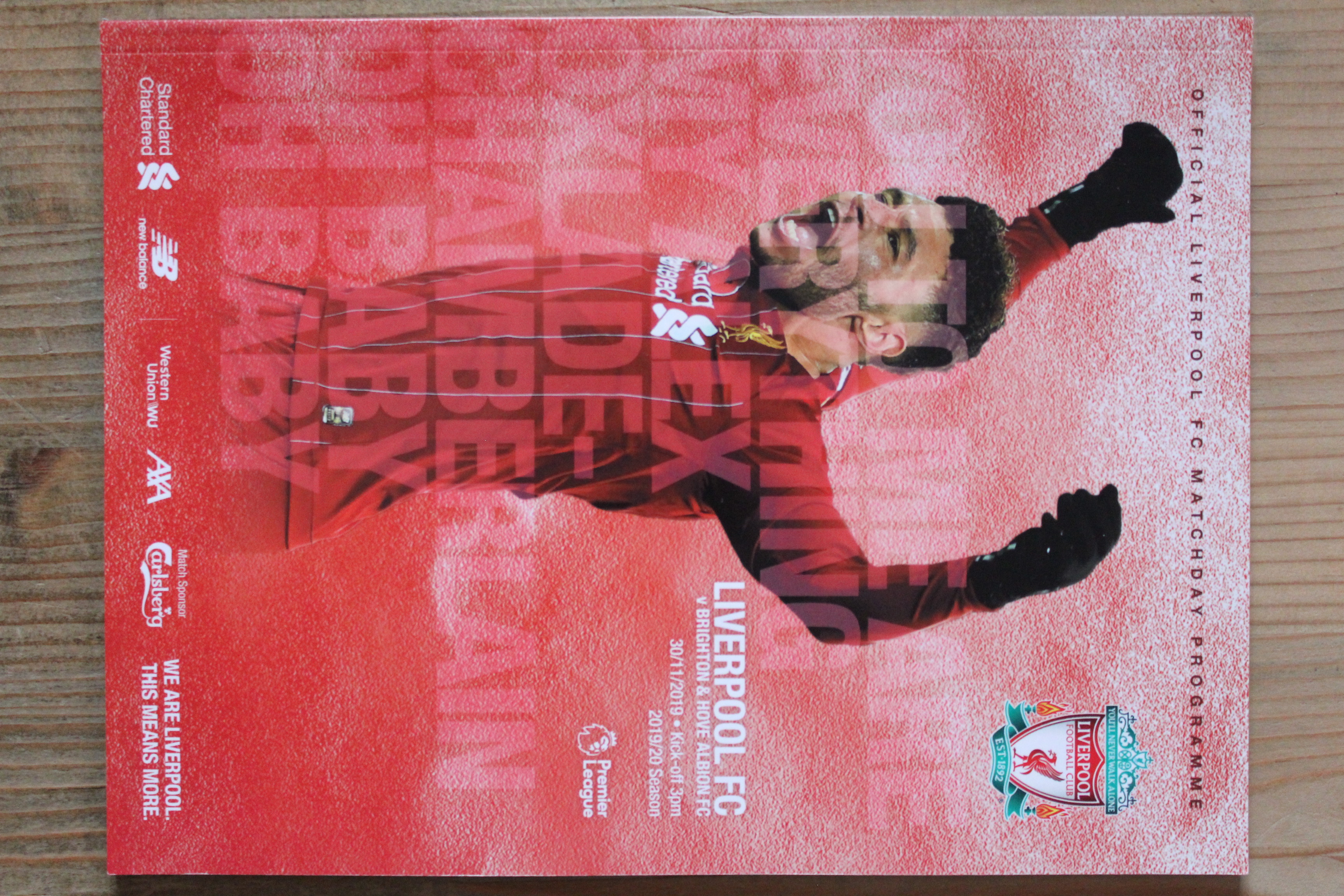 Liverpool FC v Brighton & Hove Albion FC