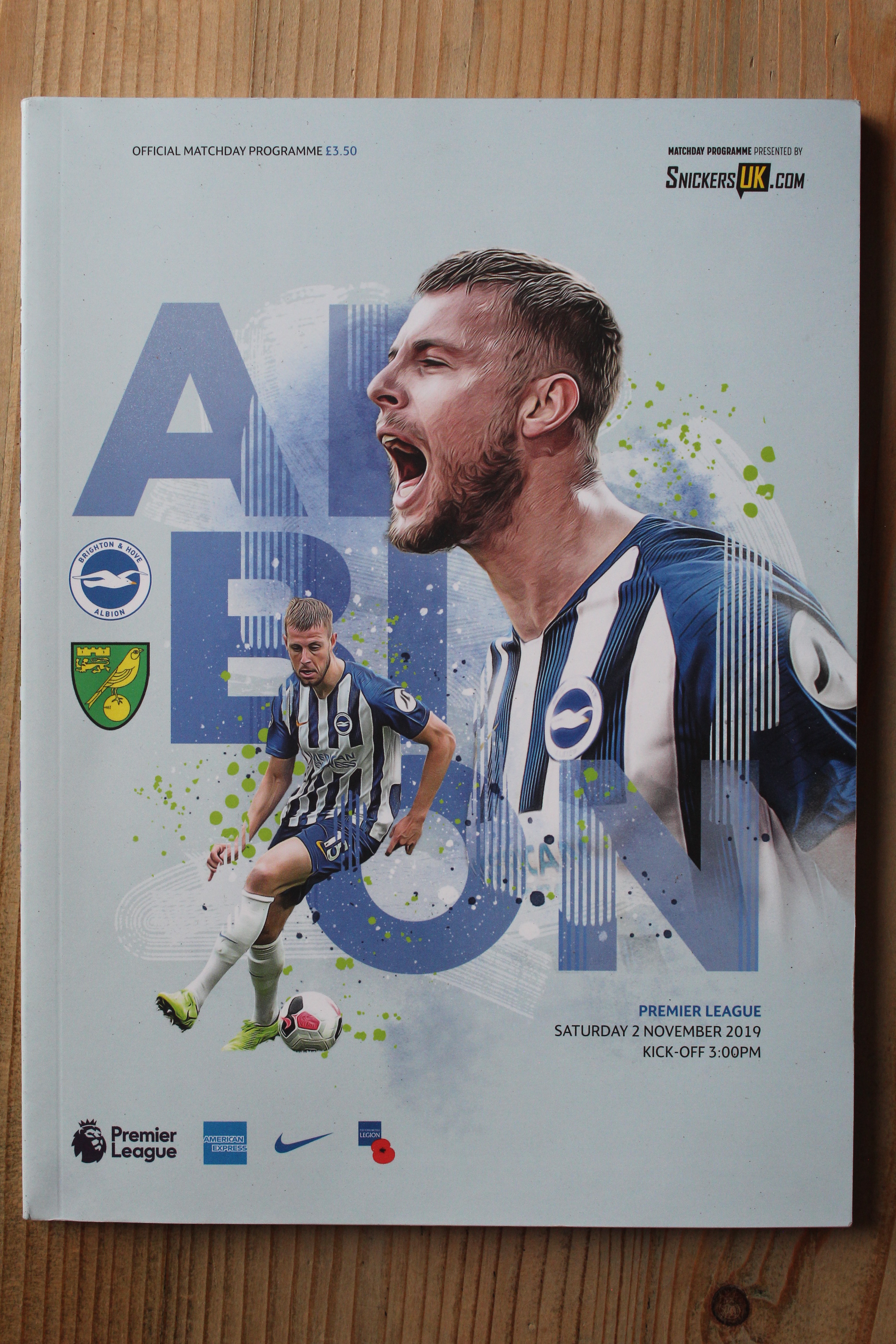 Brighton & Hove Albion FC v Norwich City FC