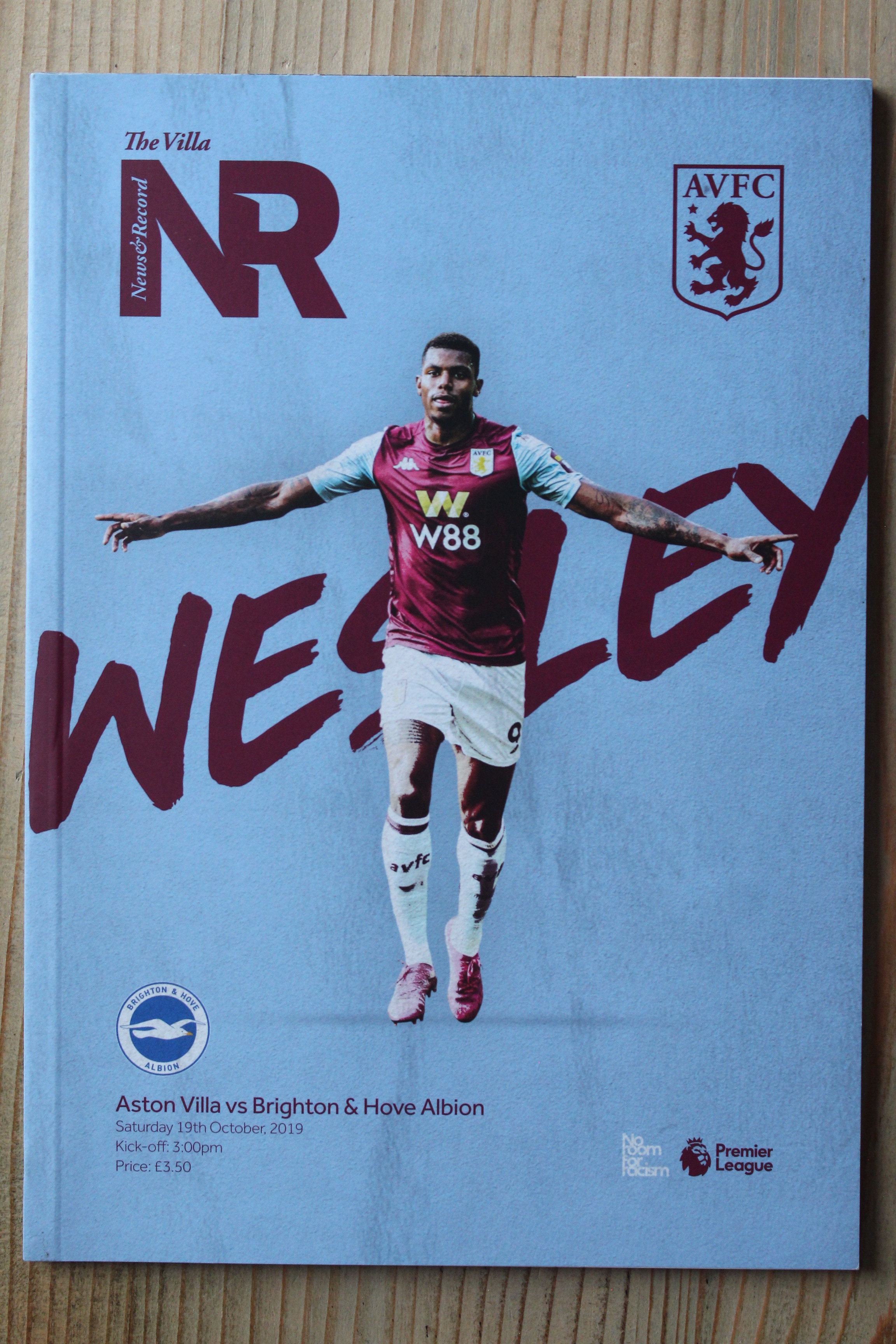 Aston Villa FC v Brighton & Hove Albion FC