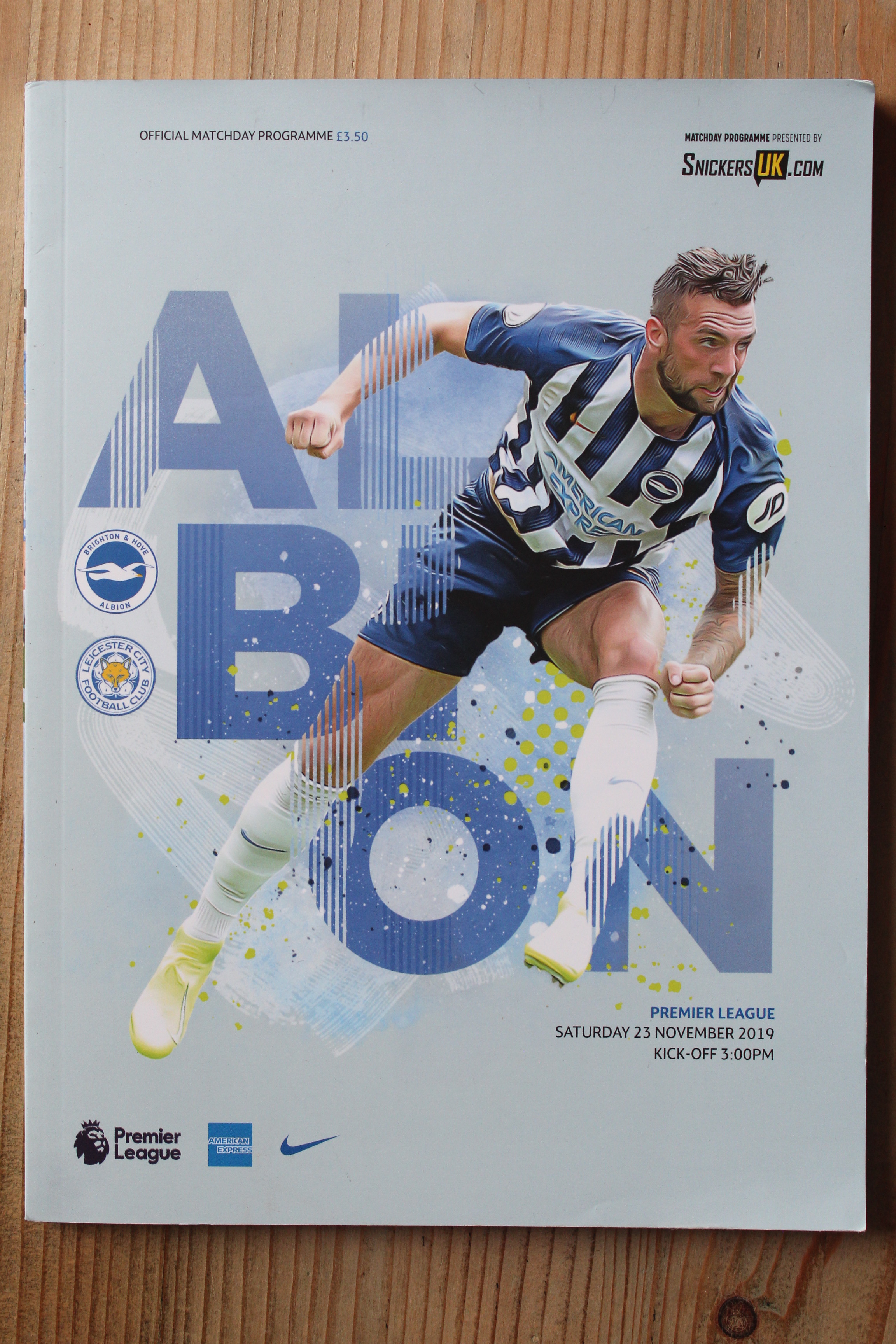 Brighton & Hove Albion FC v Leicester City FC