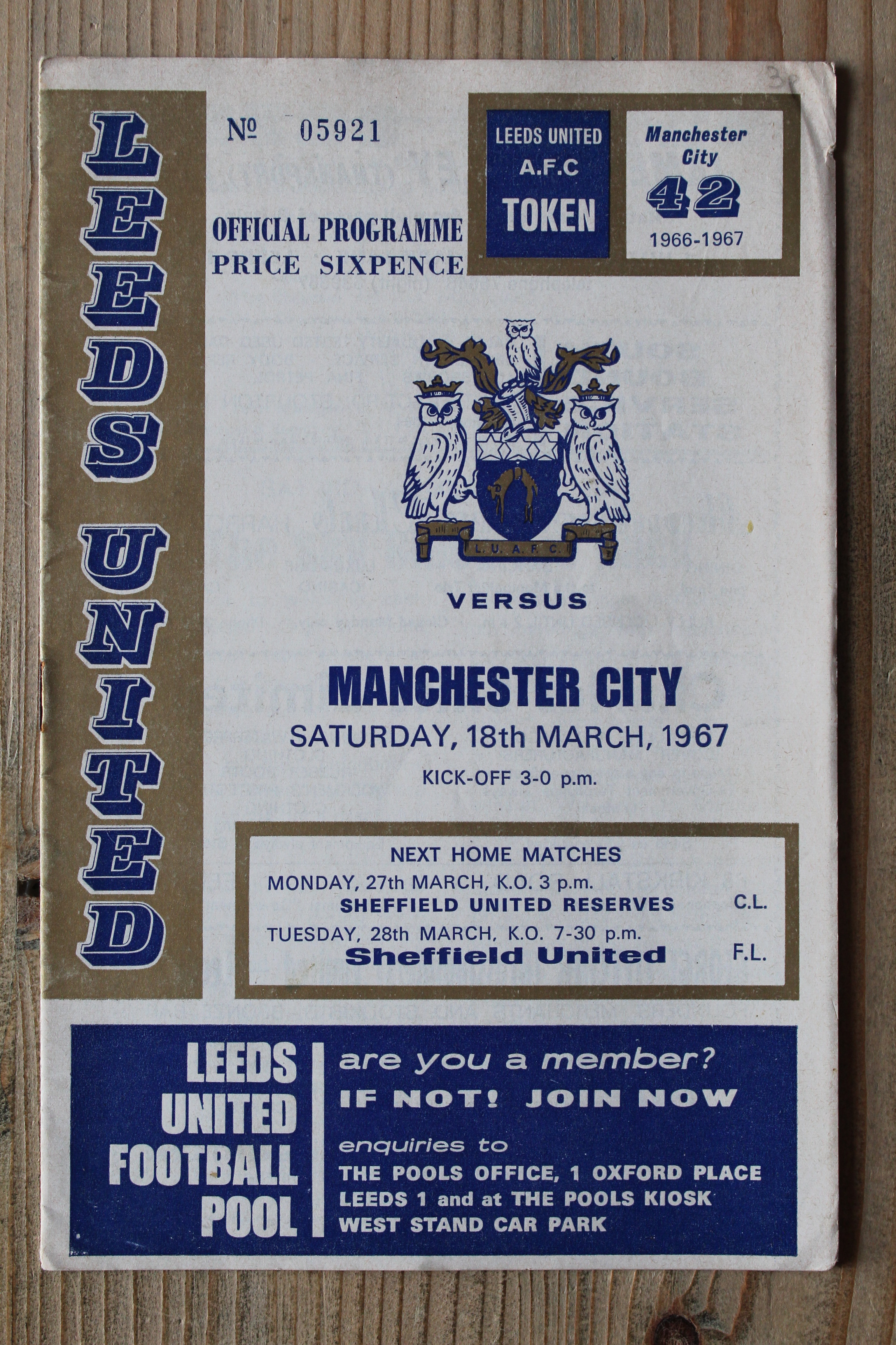 Leeds United FC v Manchester City FC