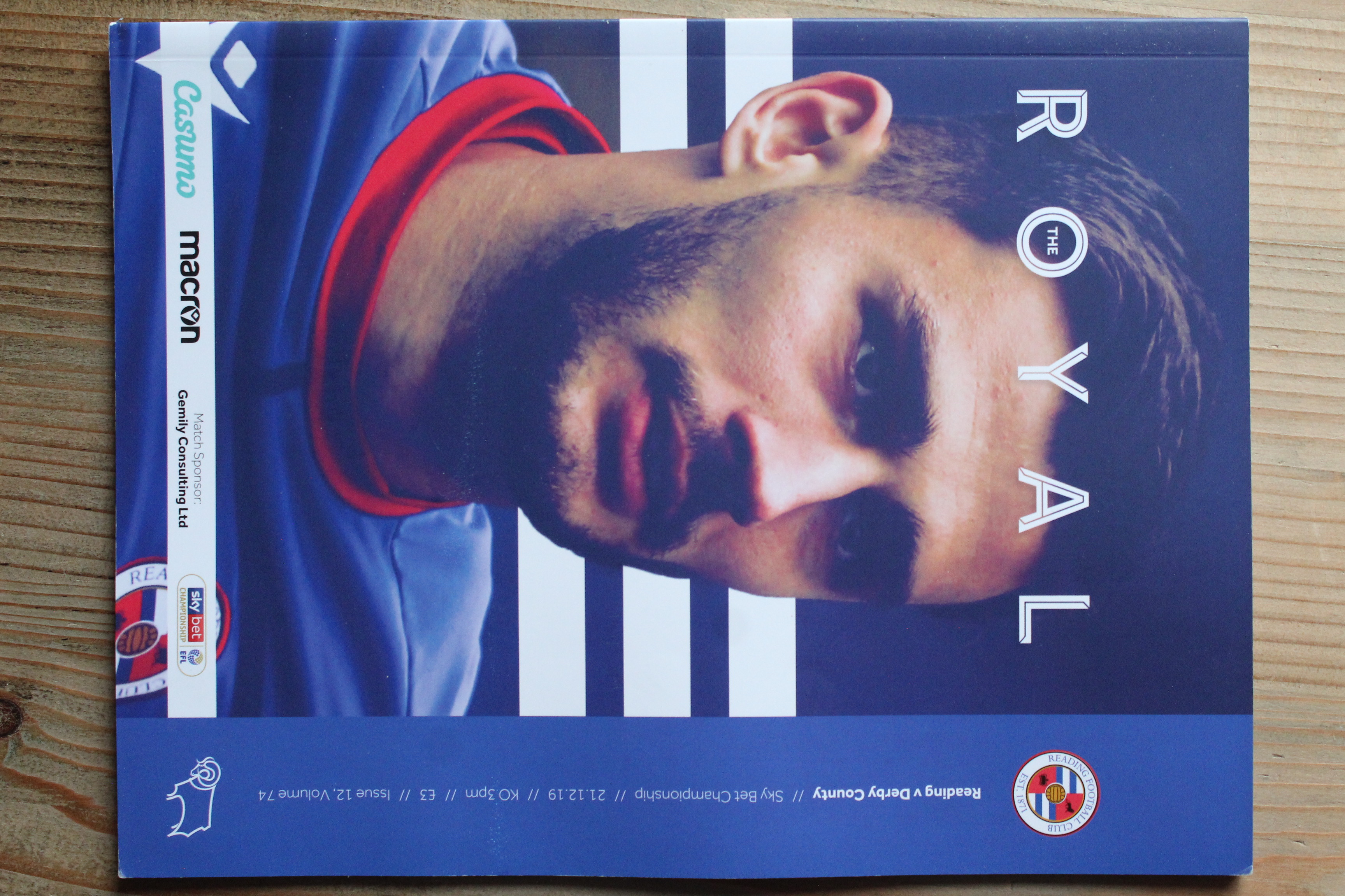 Reading FC v Derby County FC