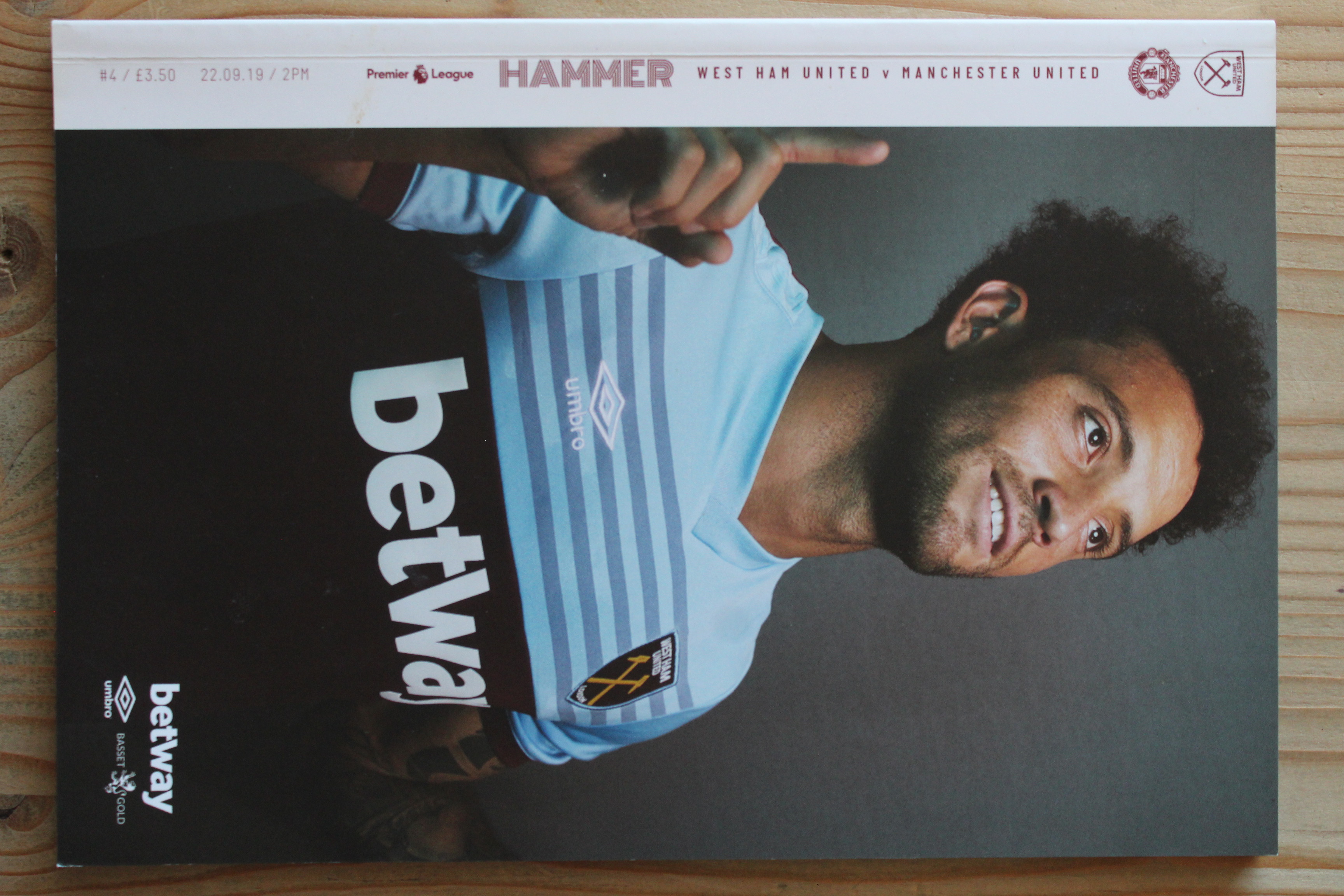 West Ham United FC v Manchester United FC