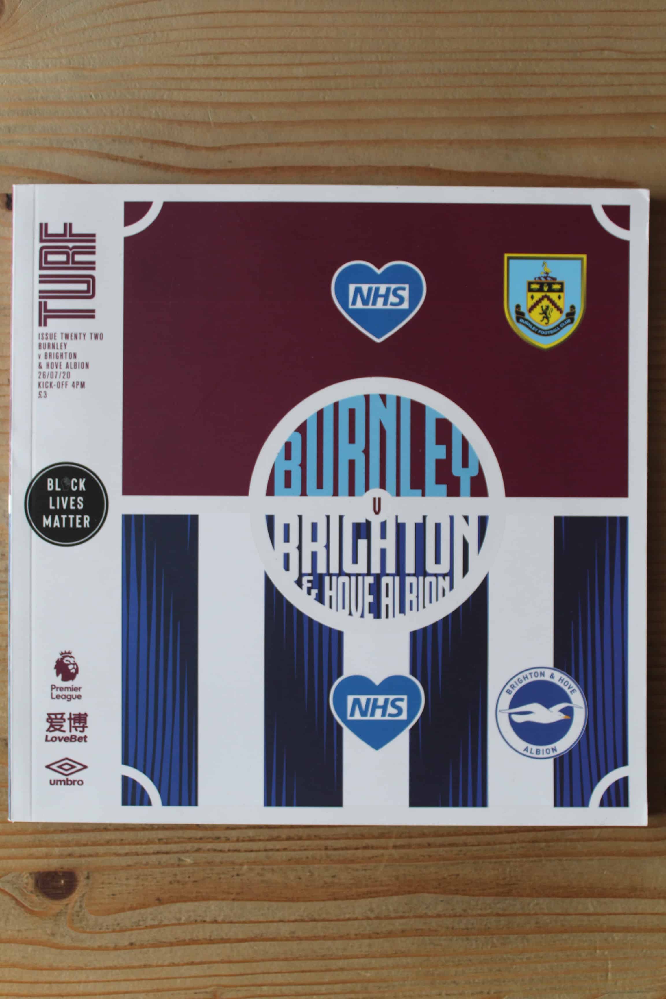 Burnley FC v Brighton & Hove Albion FC