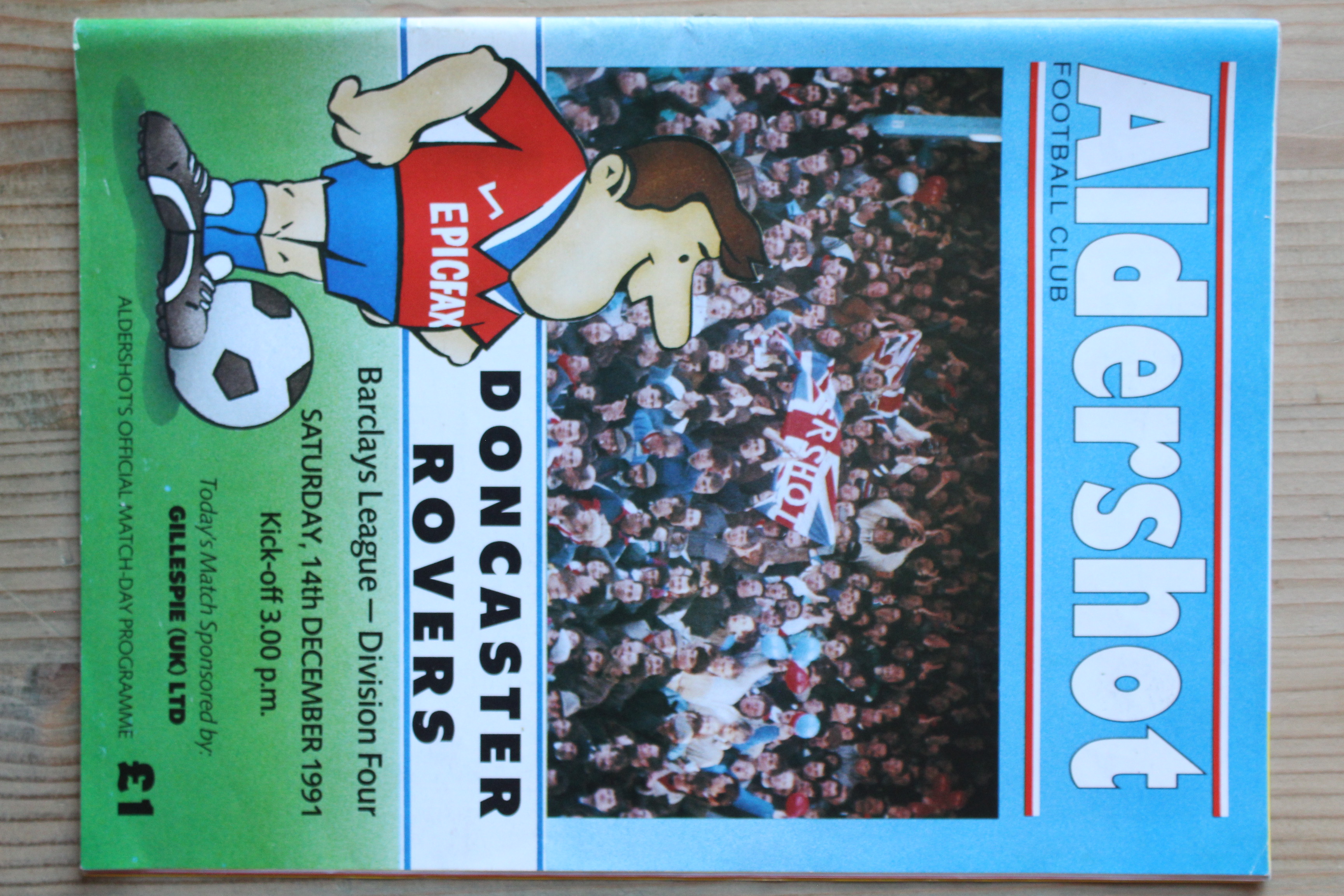 Aldershot F.C v Doncaster Rovers FC