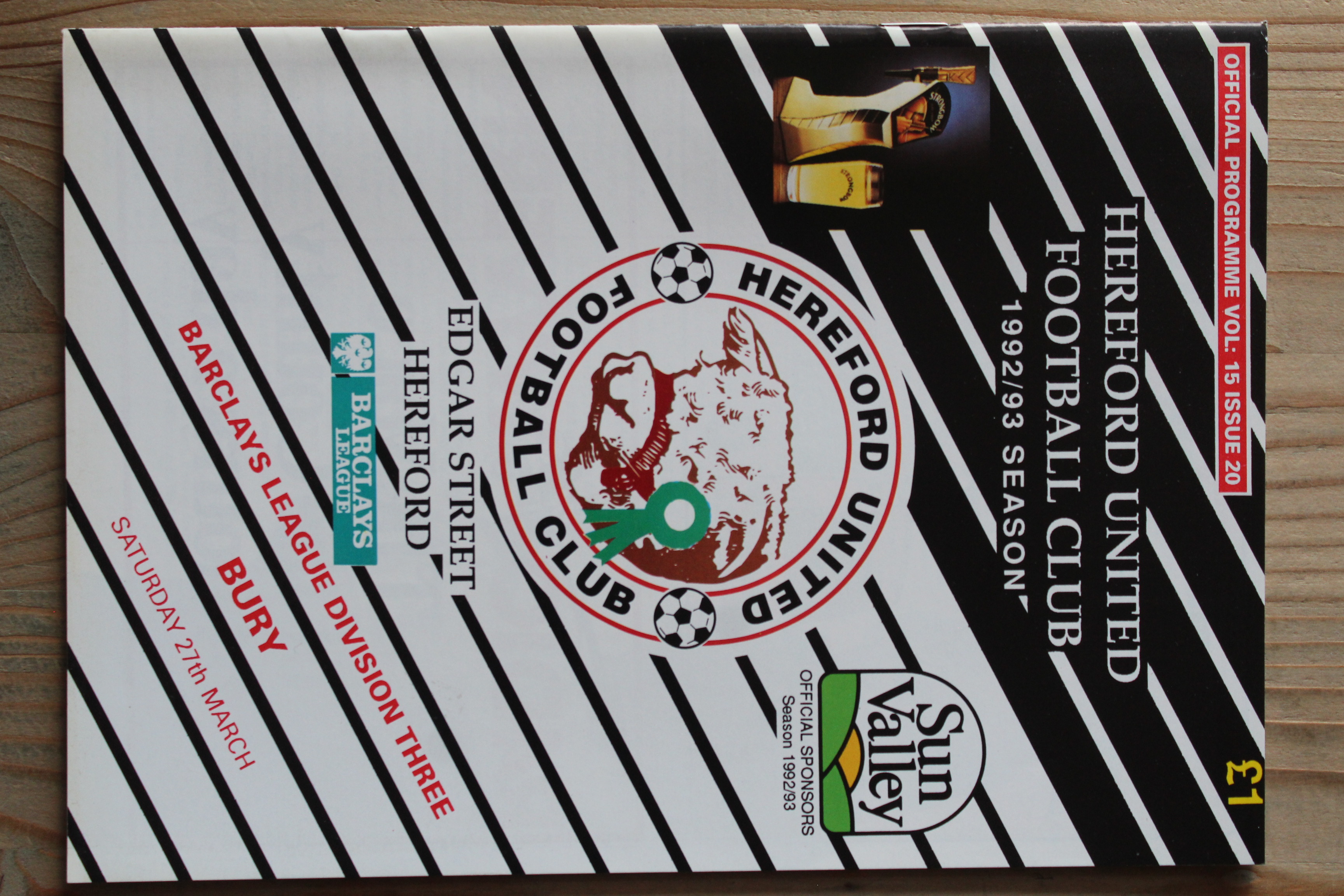 Hereford United v Bury FC