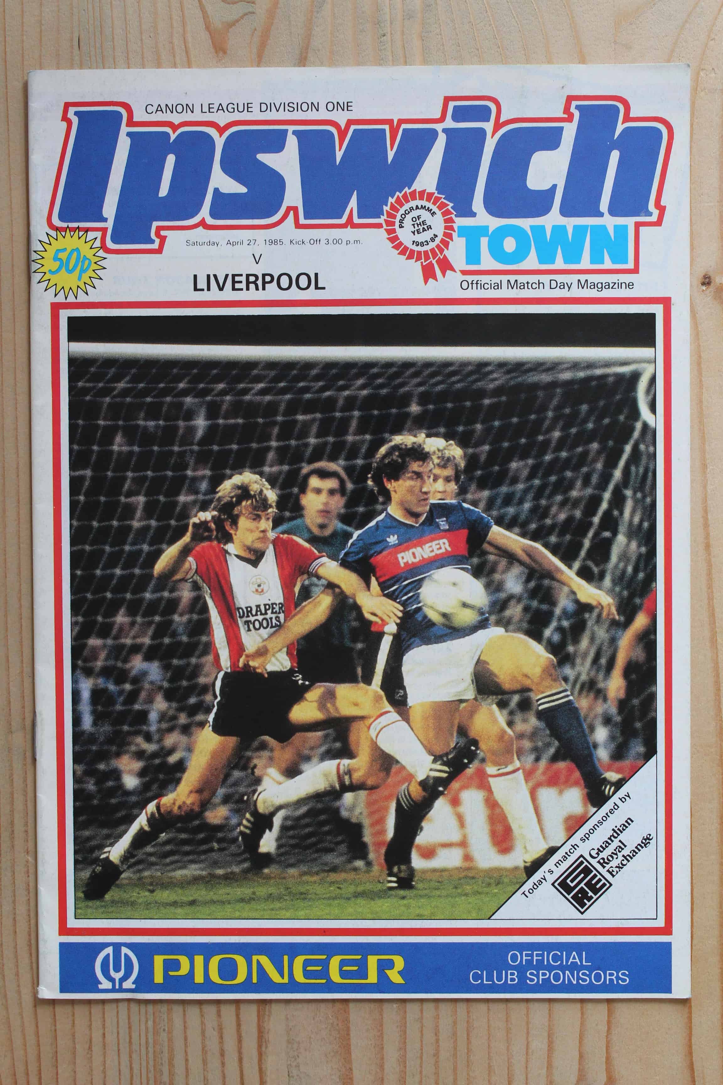 Ipswich Town FC v Liverpool FC