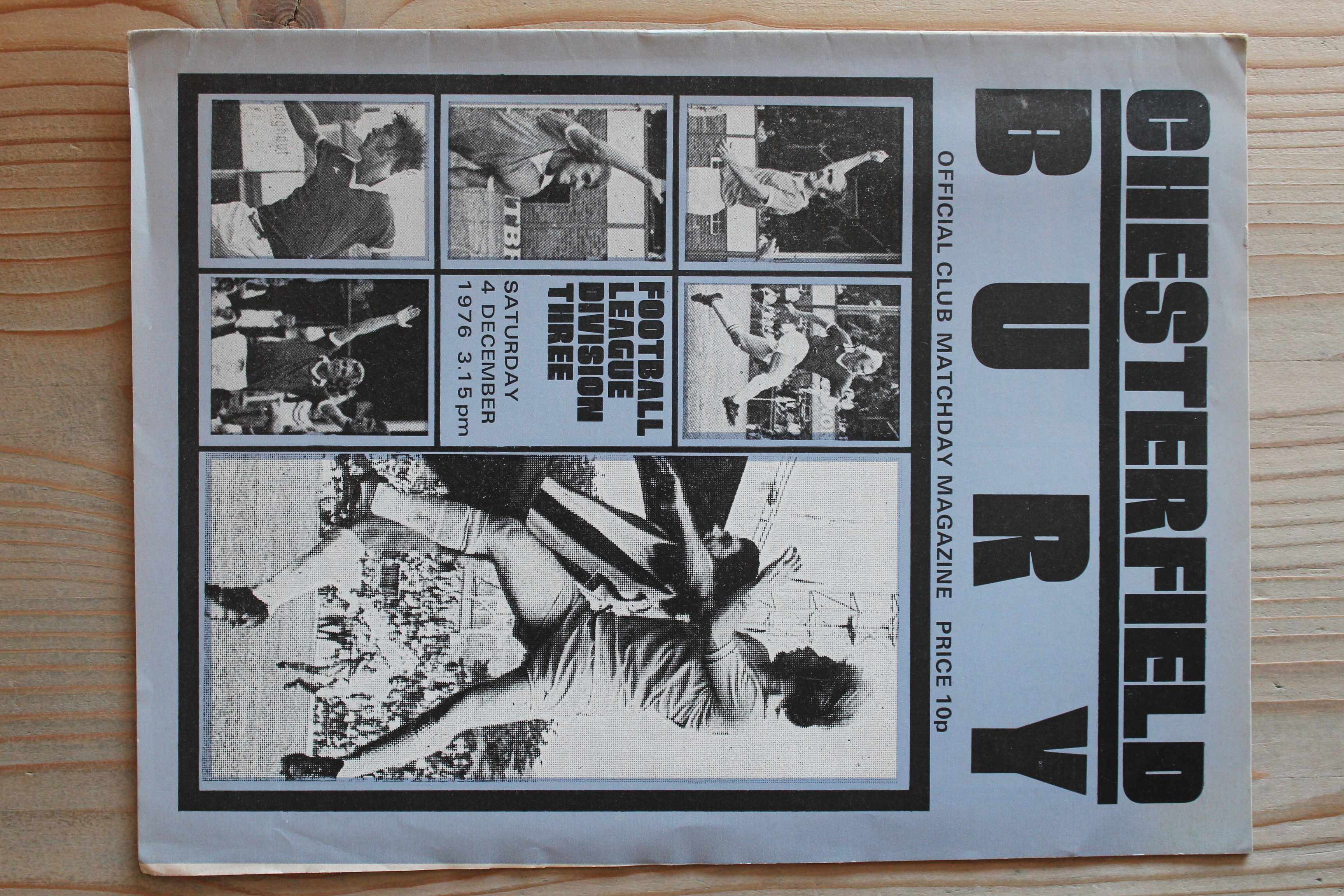 Chesterfield FC v Bury FC