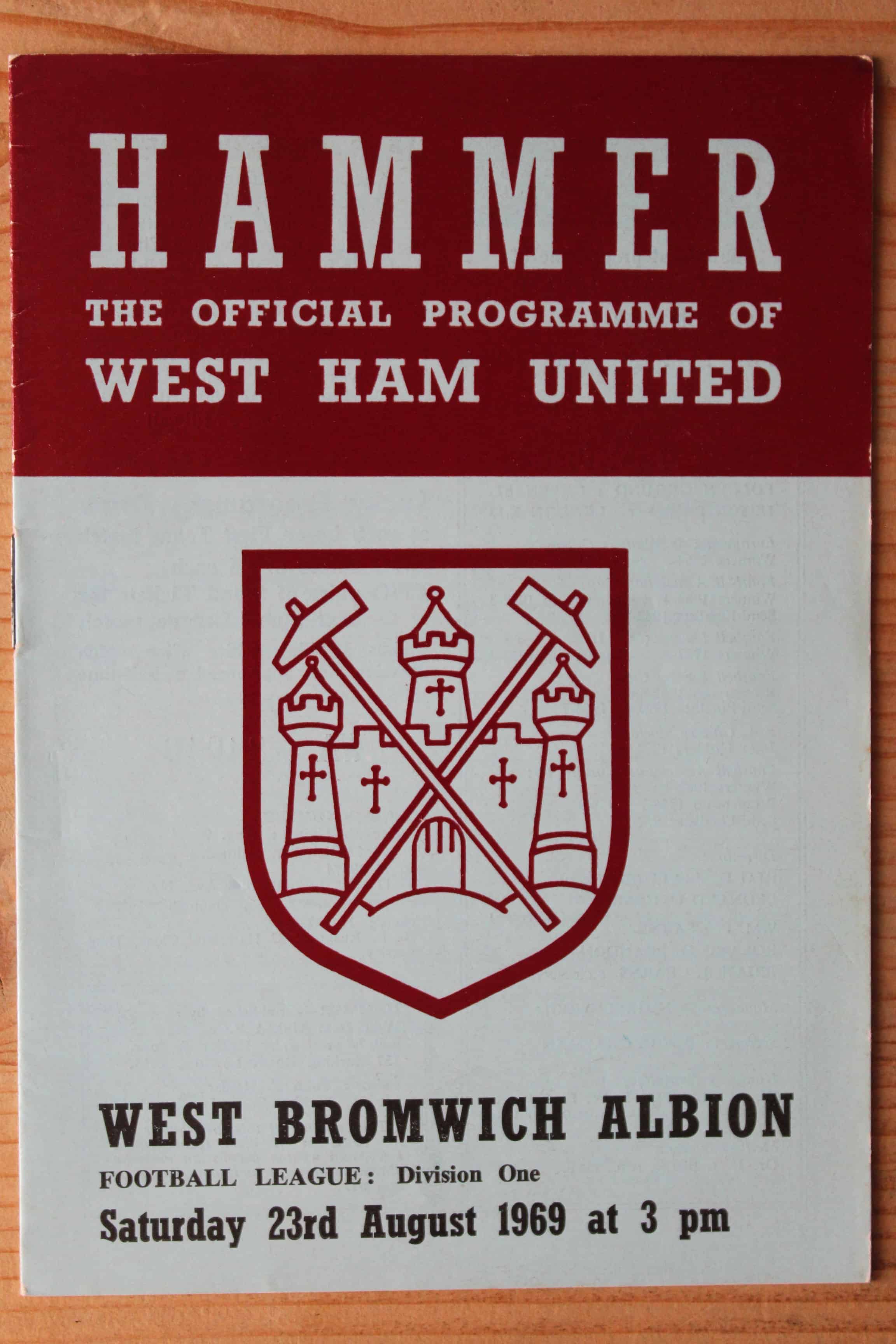 West Ham United FC v West Bromwich Albion FC 