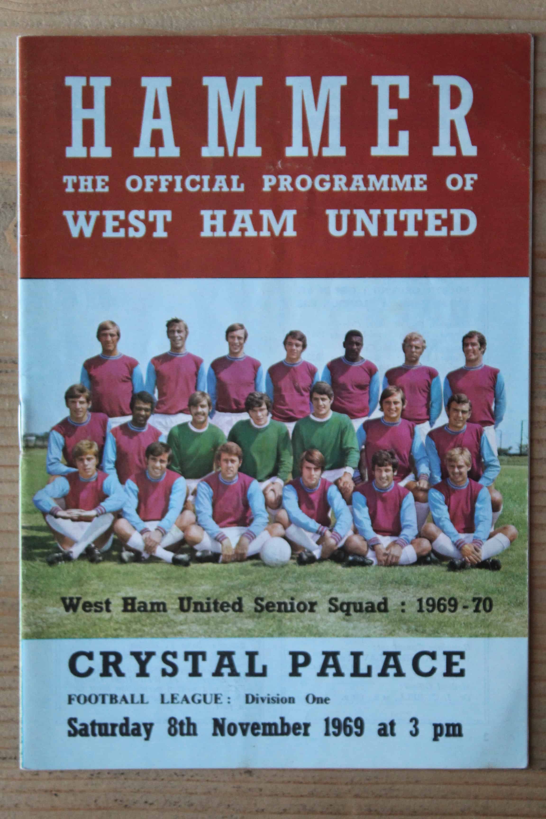 West Ham United FC v Crystal Palace FC