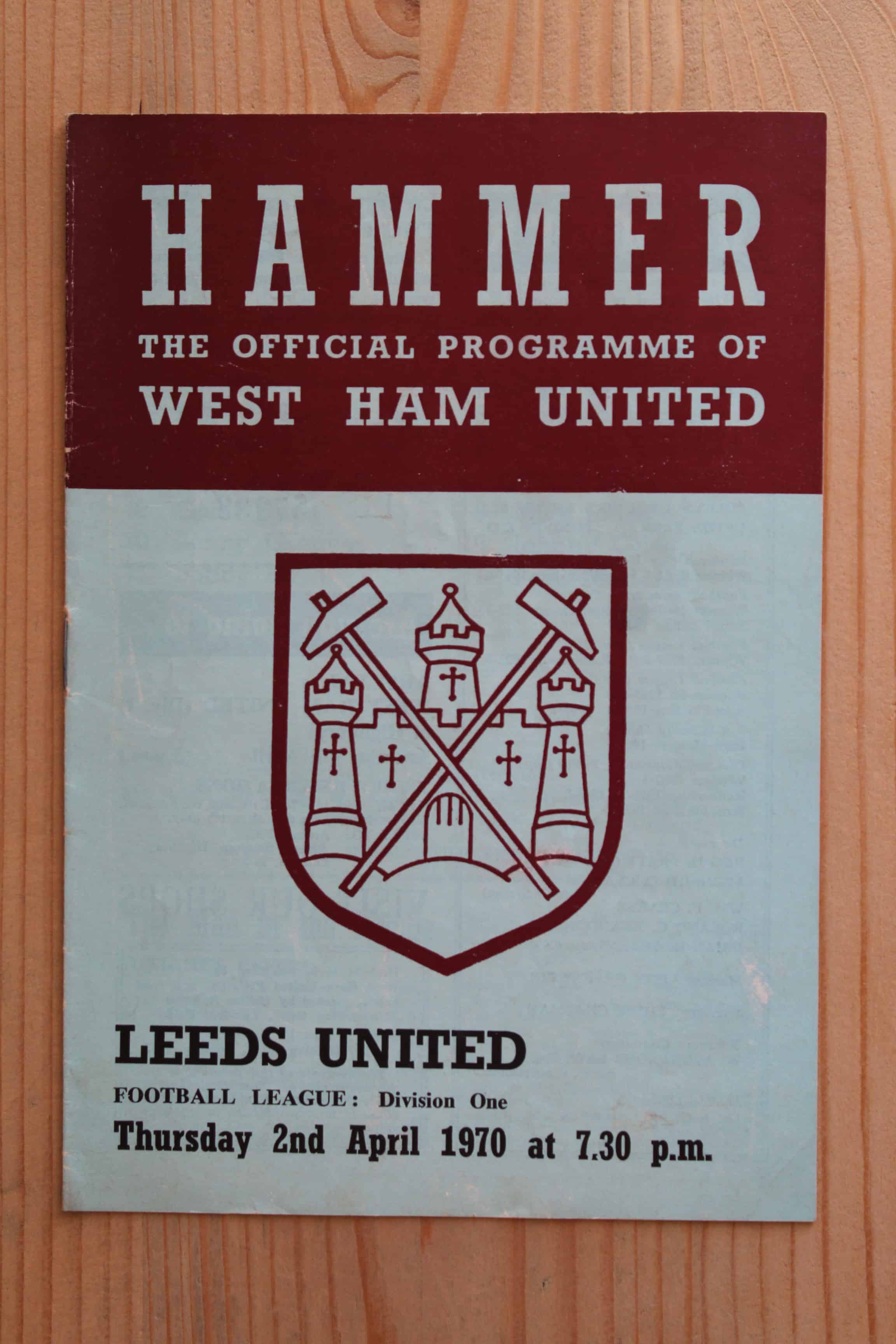 West Ham United FC v Leeds United FC