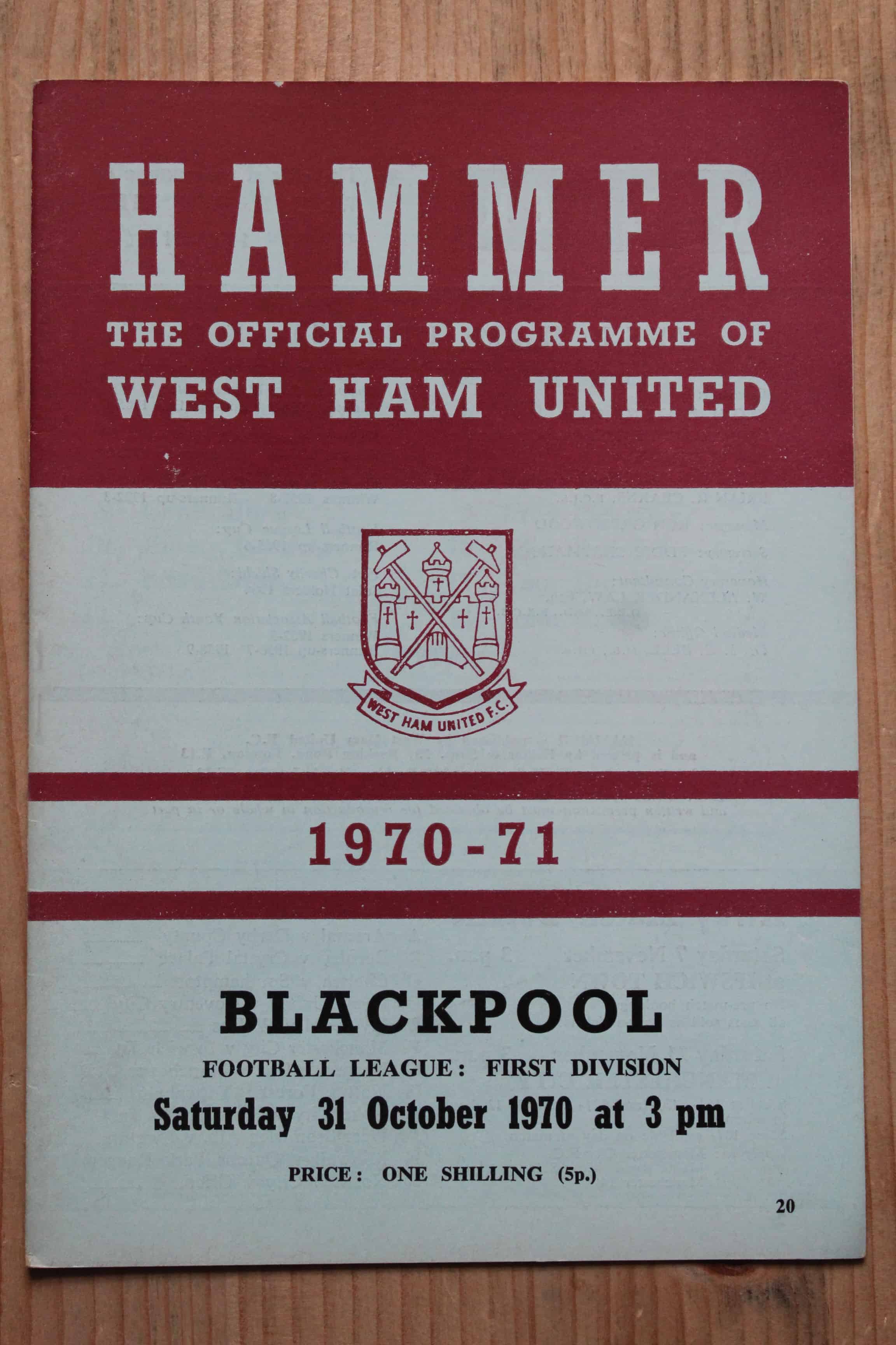 West Ham United FC v Blackpool FC