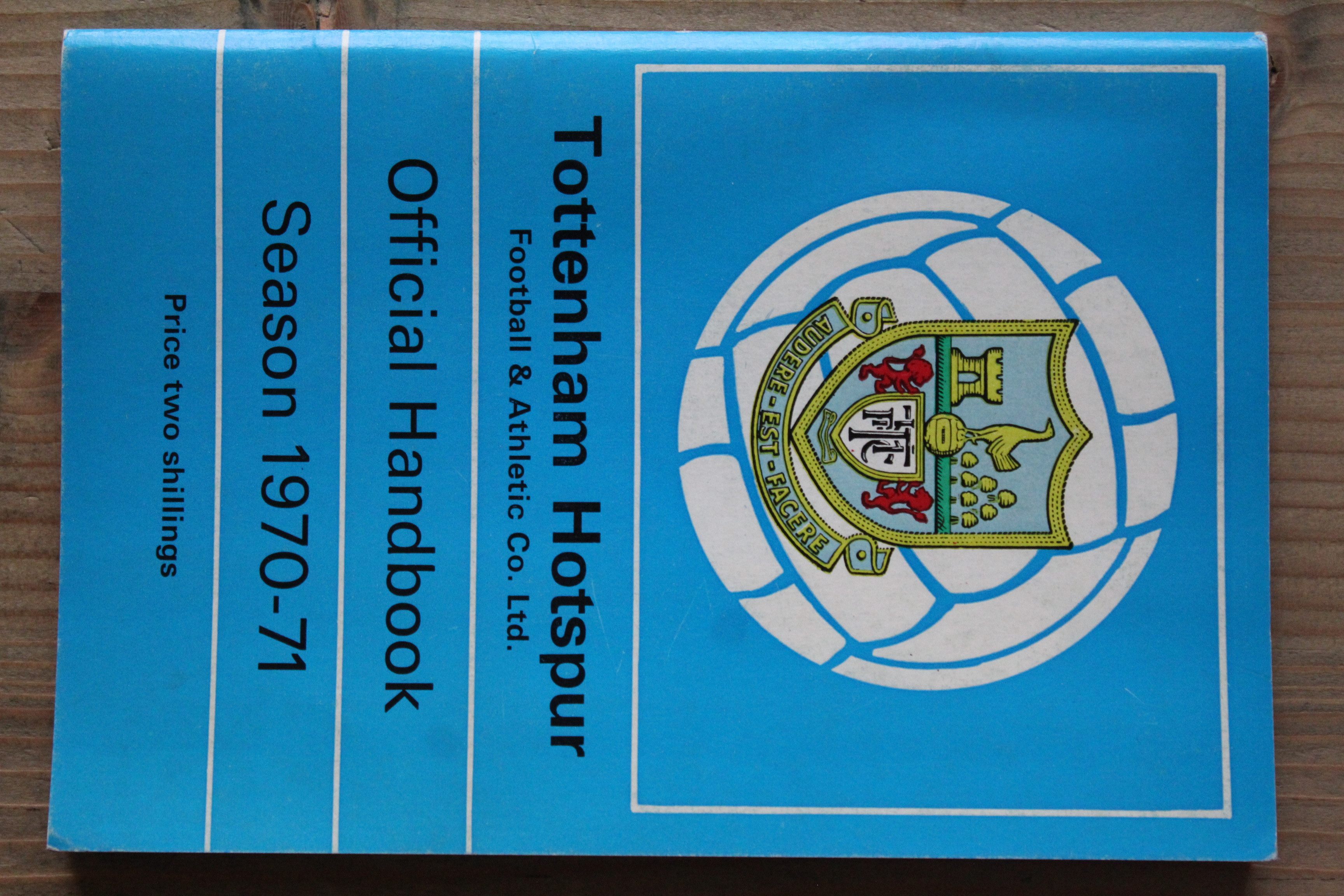 Tottenham Hotspur Handbook/Yearbook v Tottenham Hotspur Handbook/Yearbook