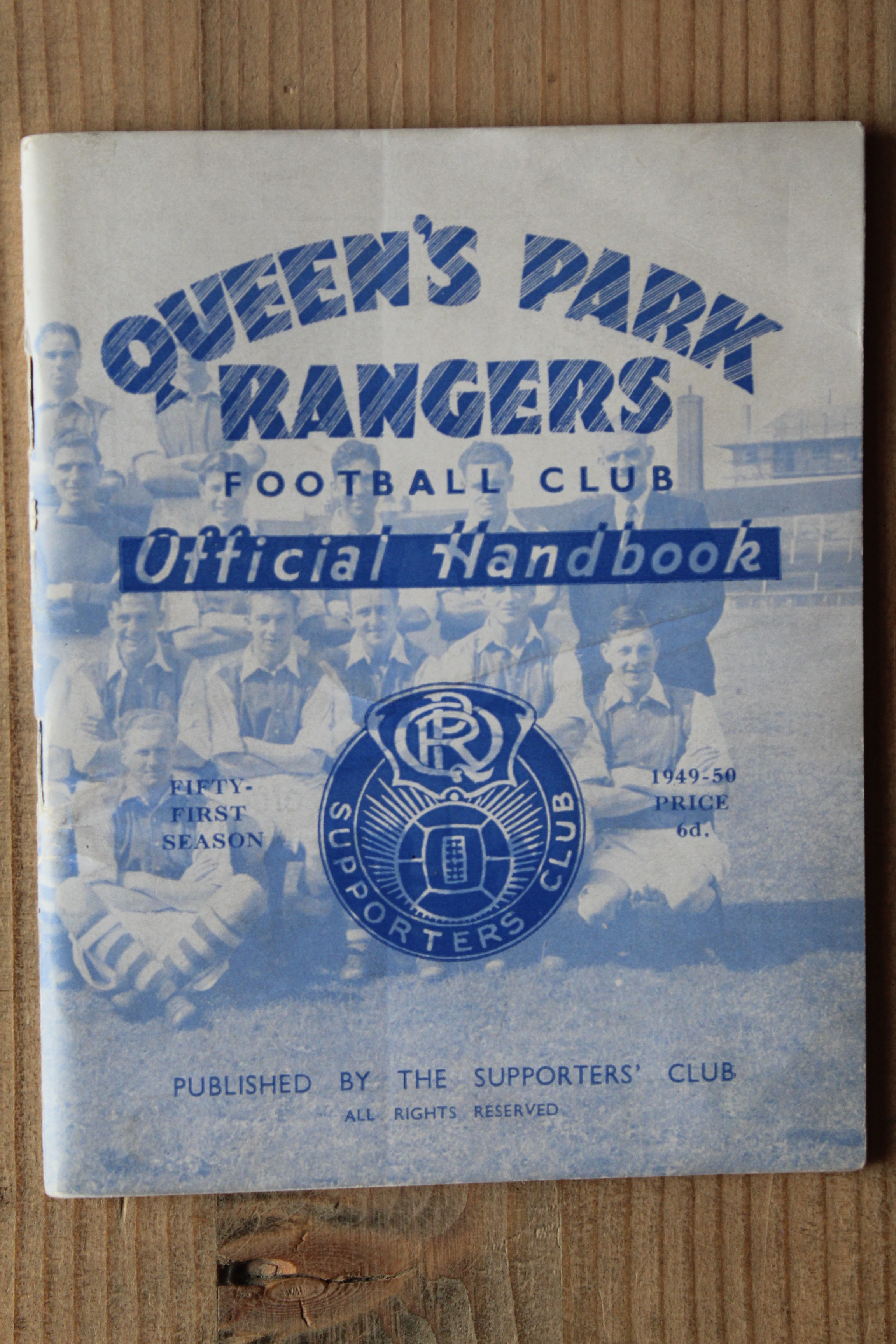 Queens Park Rangers Handbook/Yearbook v Queens Park Rangers Handbook/Yearbook