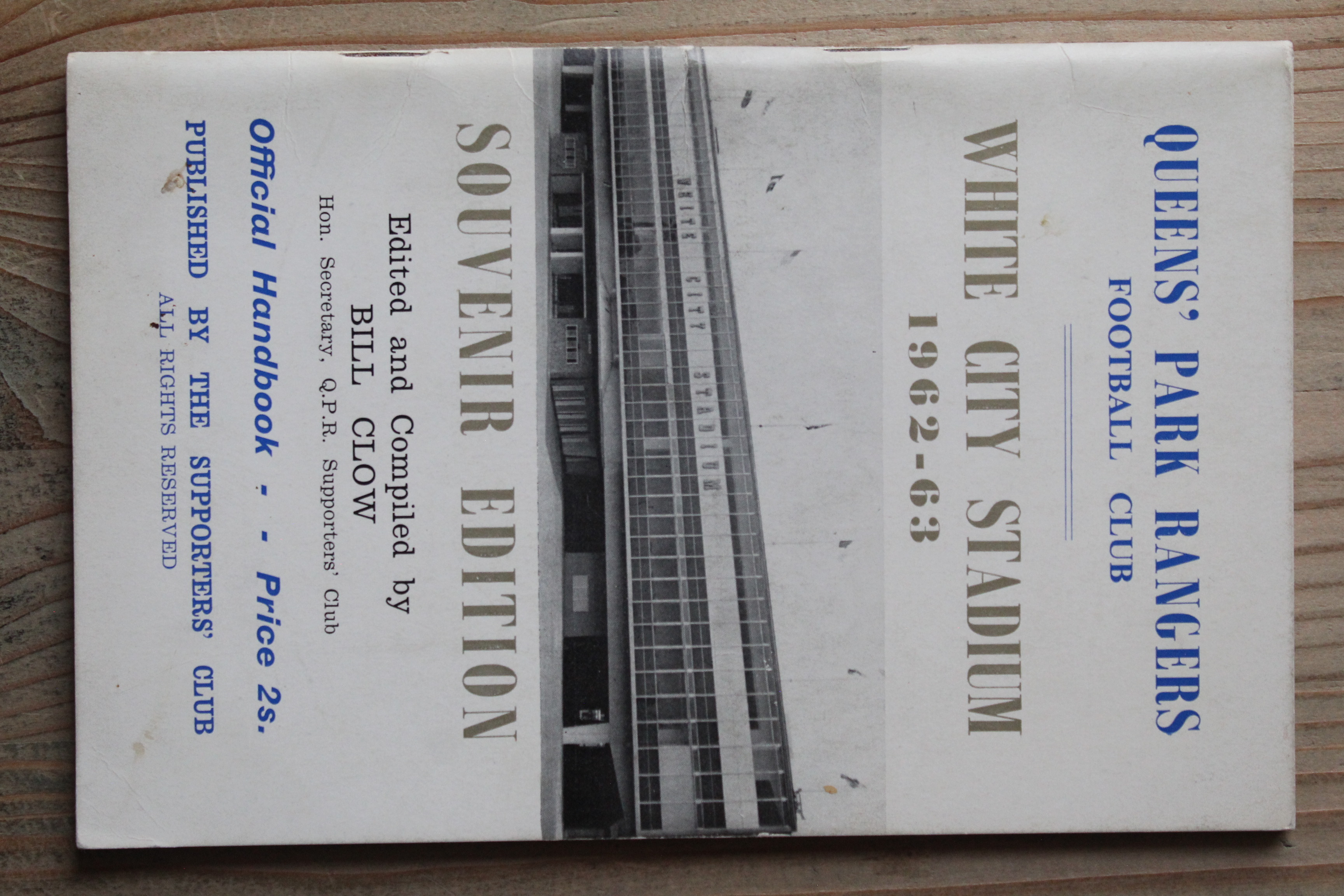 Queens Park Rangers Handbook/Yearbook v Queens Park Rangers Handbook/Yearbook