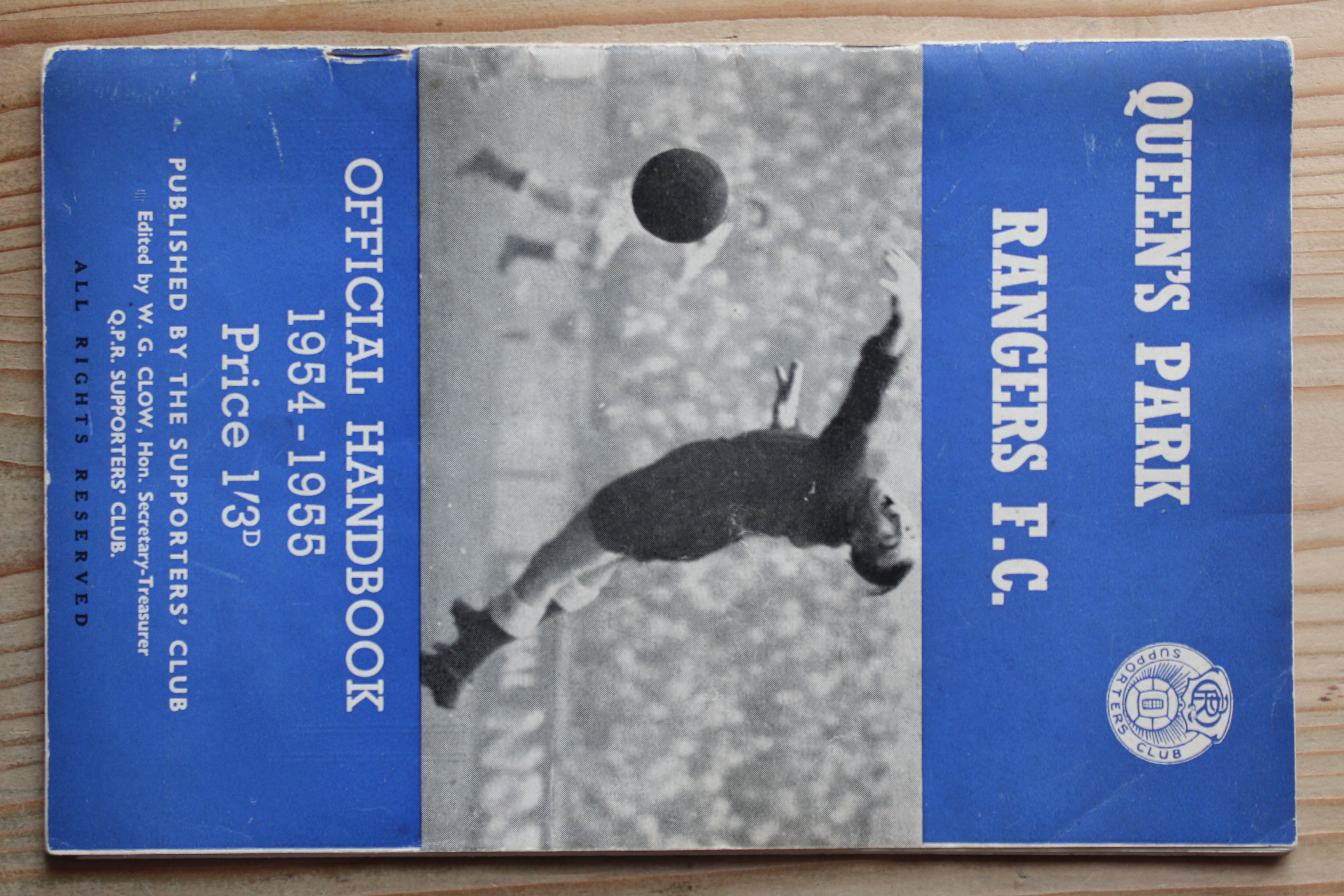 Queens Park Rangers Handbook/Yearbook v Queens Park Rangers Handbook/Yearbook