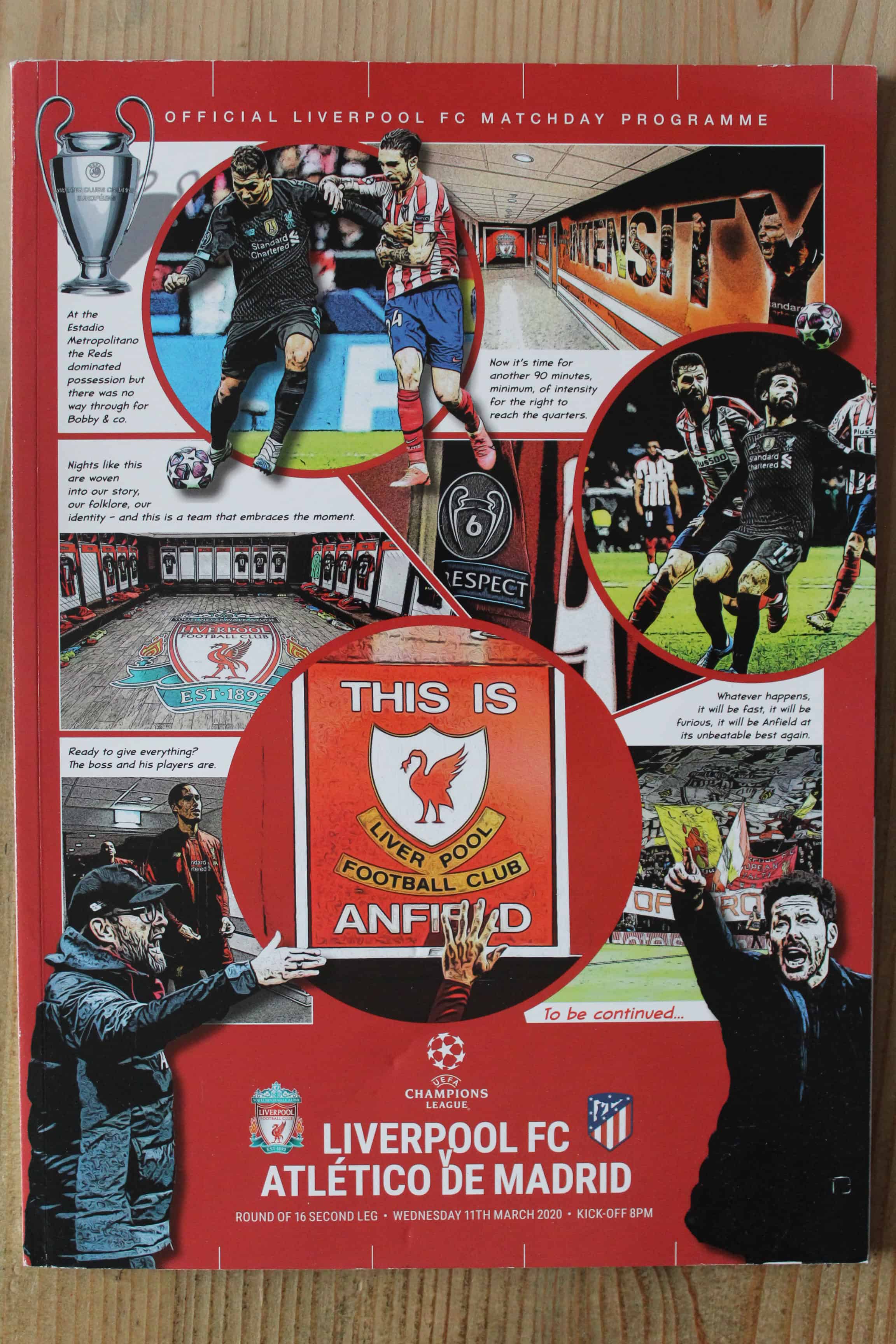 Liverpool FC v Athletico Madrid