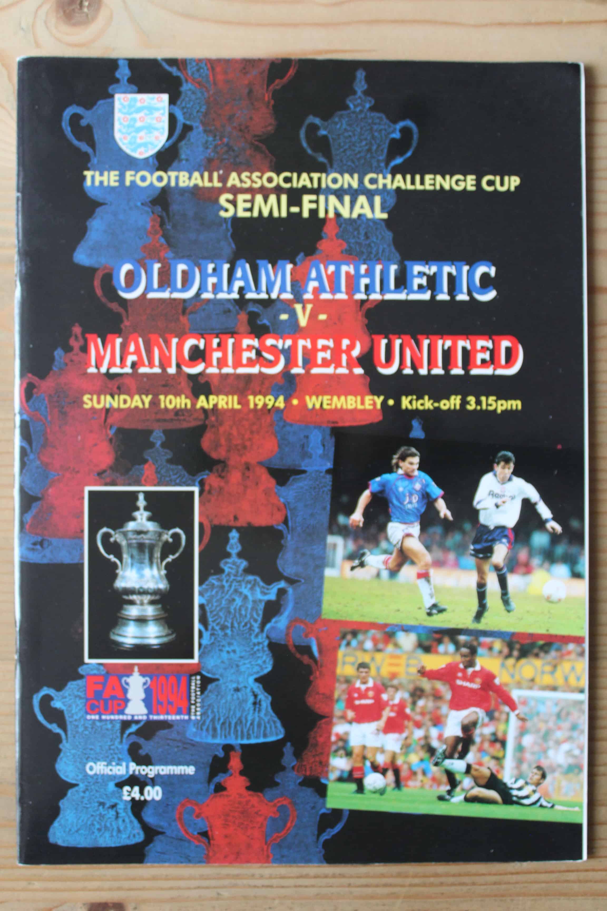 Oldham Athletic FC v Manchester United FC