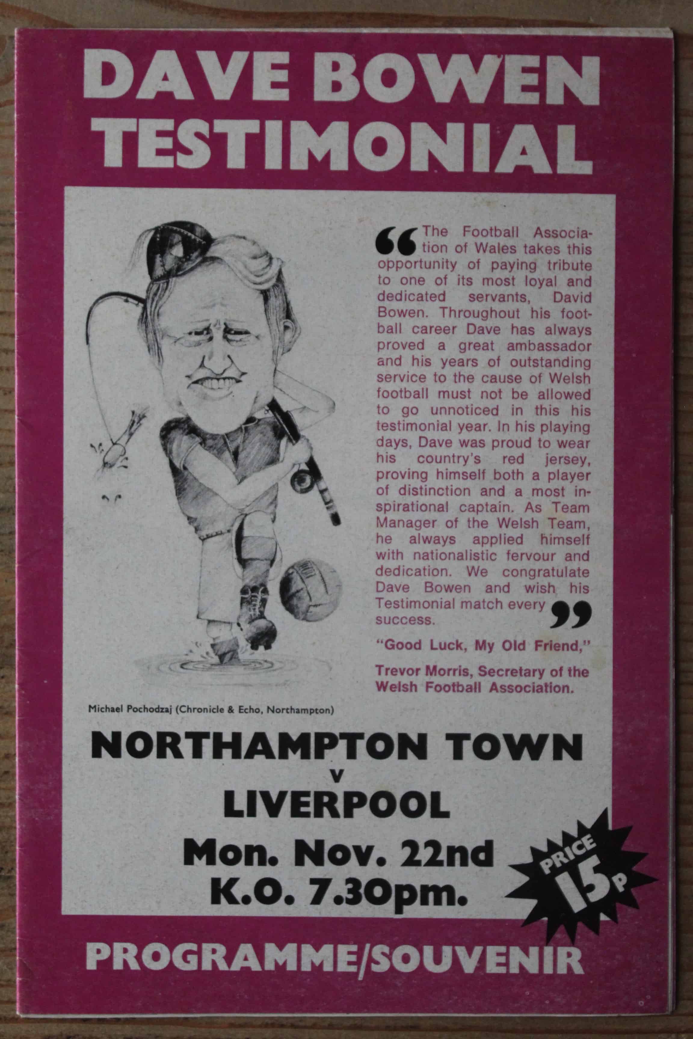 Northampton Town FC v Liverpool FC