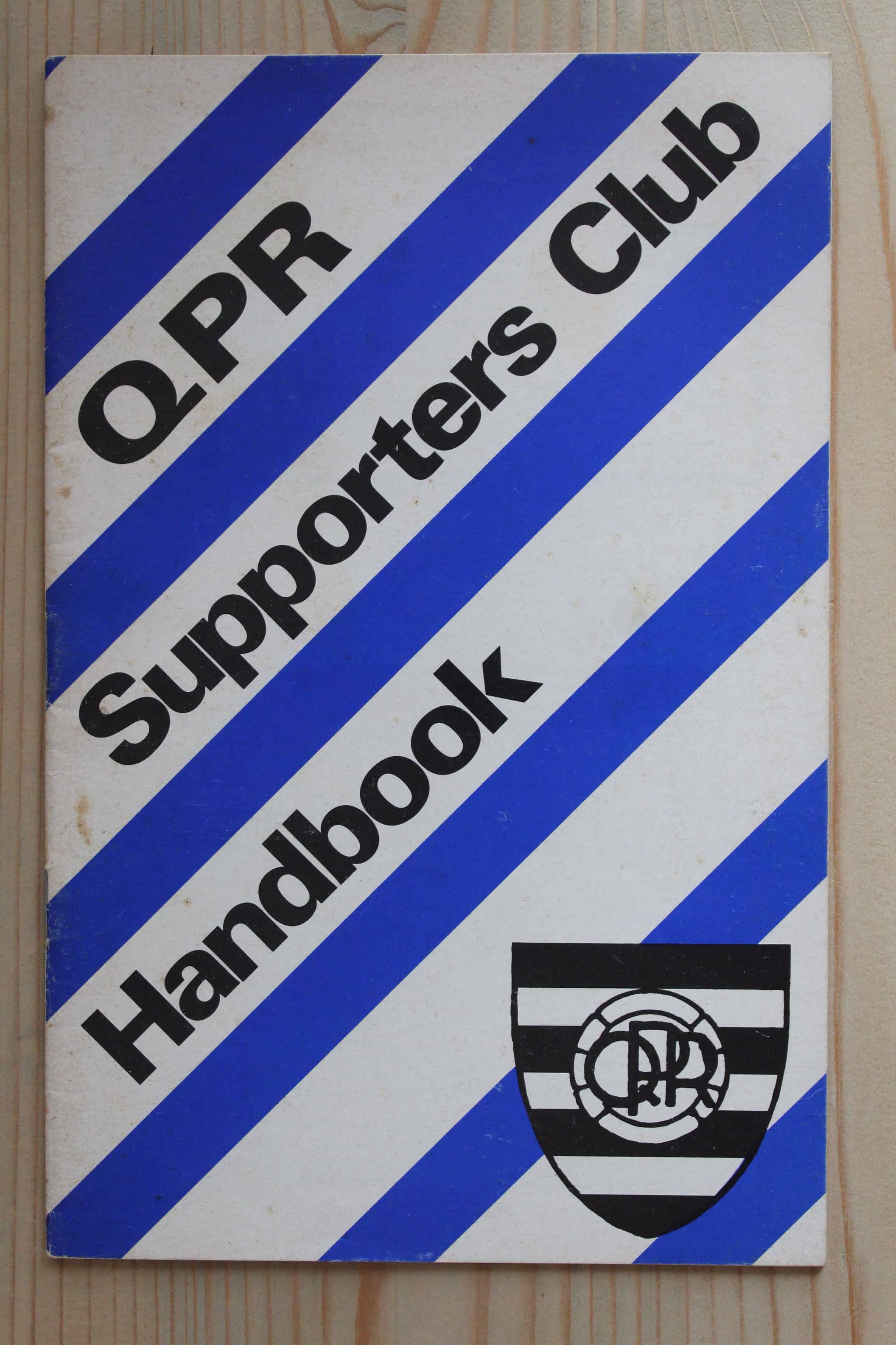 Queens Park Rangers Handbook/Yearbook v Queens Park Rangers Handbook/Yearbook