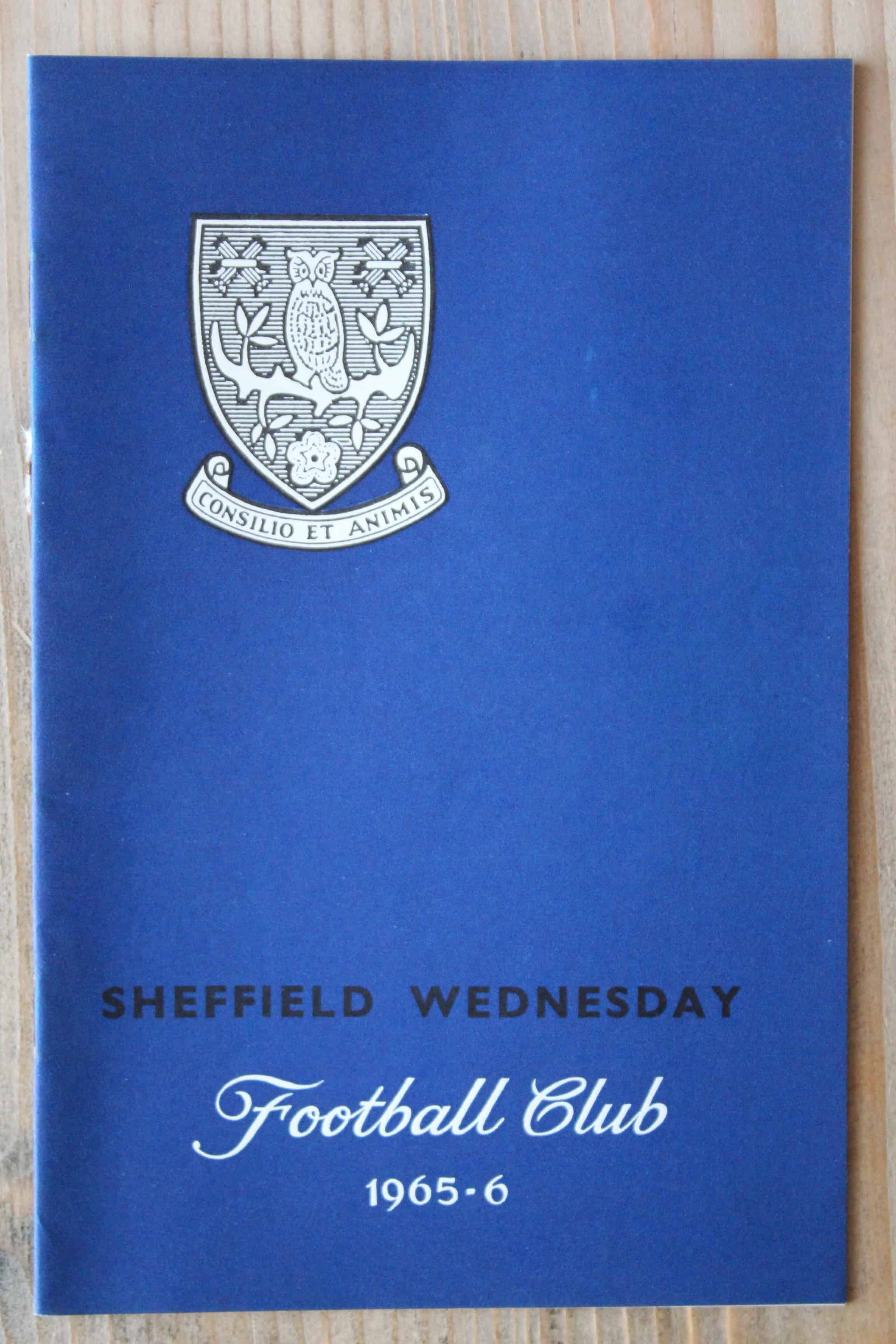 Sheffield Wednesday Handbook/Yearbook v Sheffield Wednesday Handbook/Yearbook