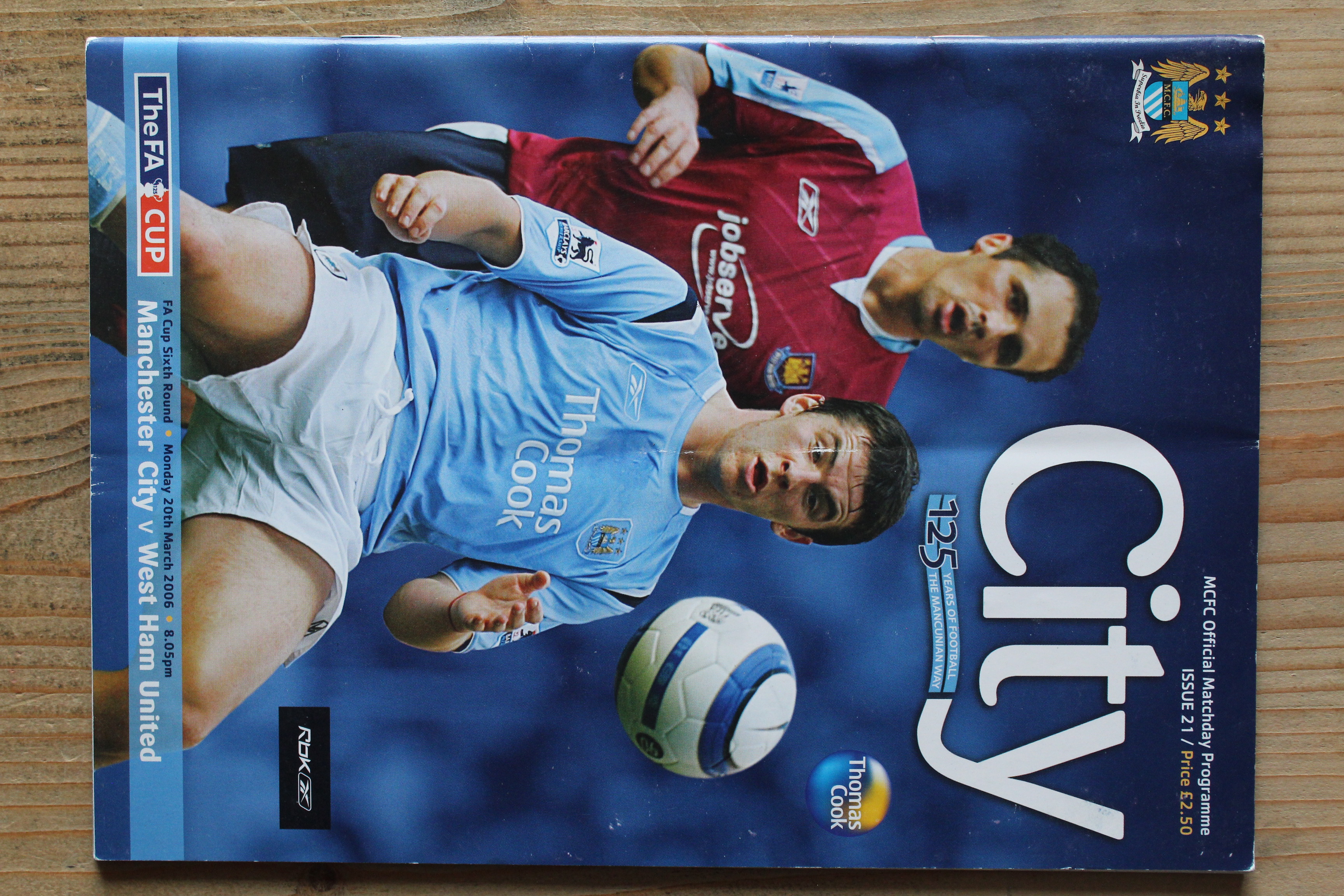 Manchester City FC v West Ham United FC