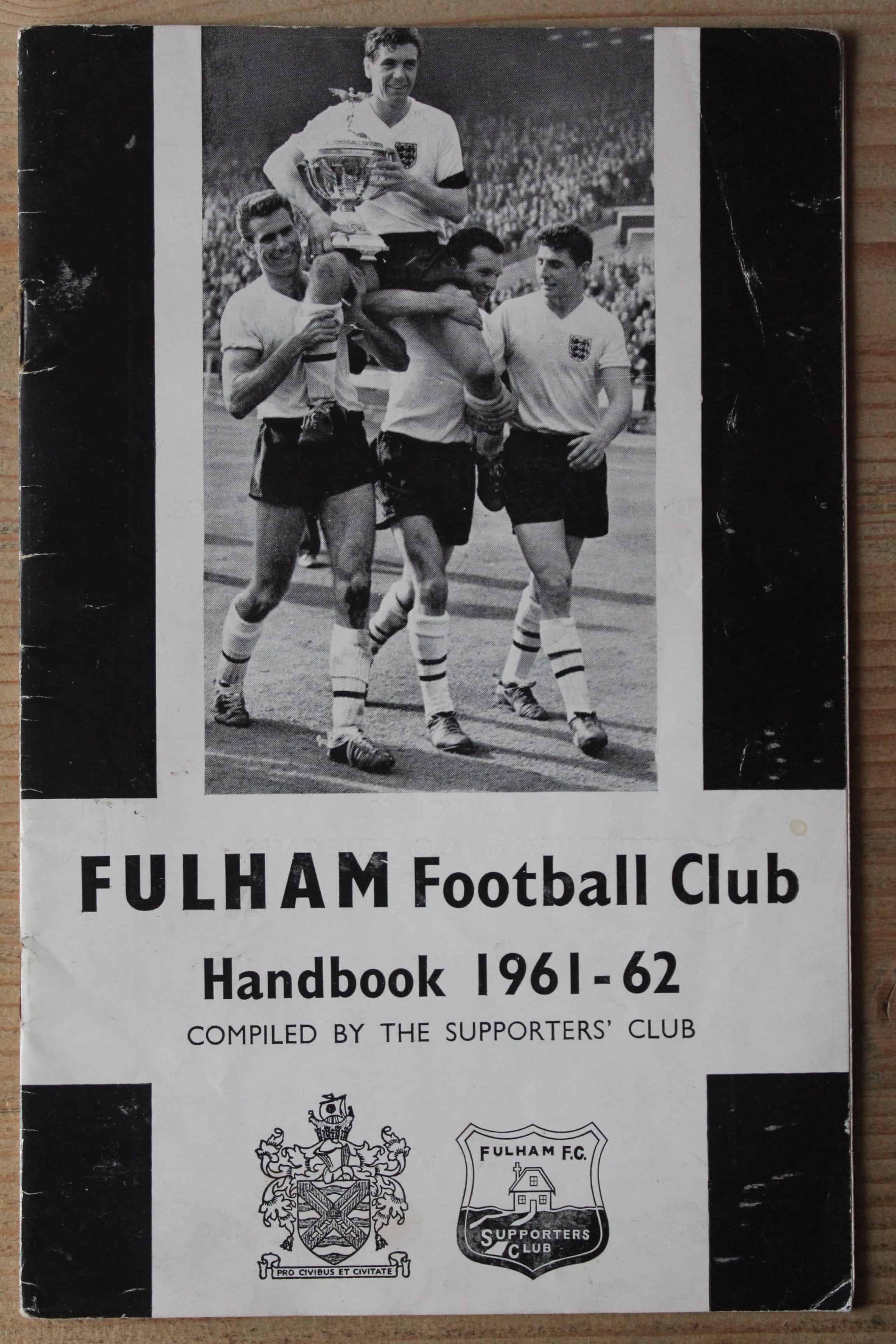 Fulham Handbook/Yearbook v Fulham Handbook/Yearbook