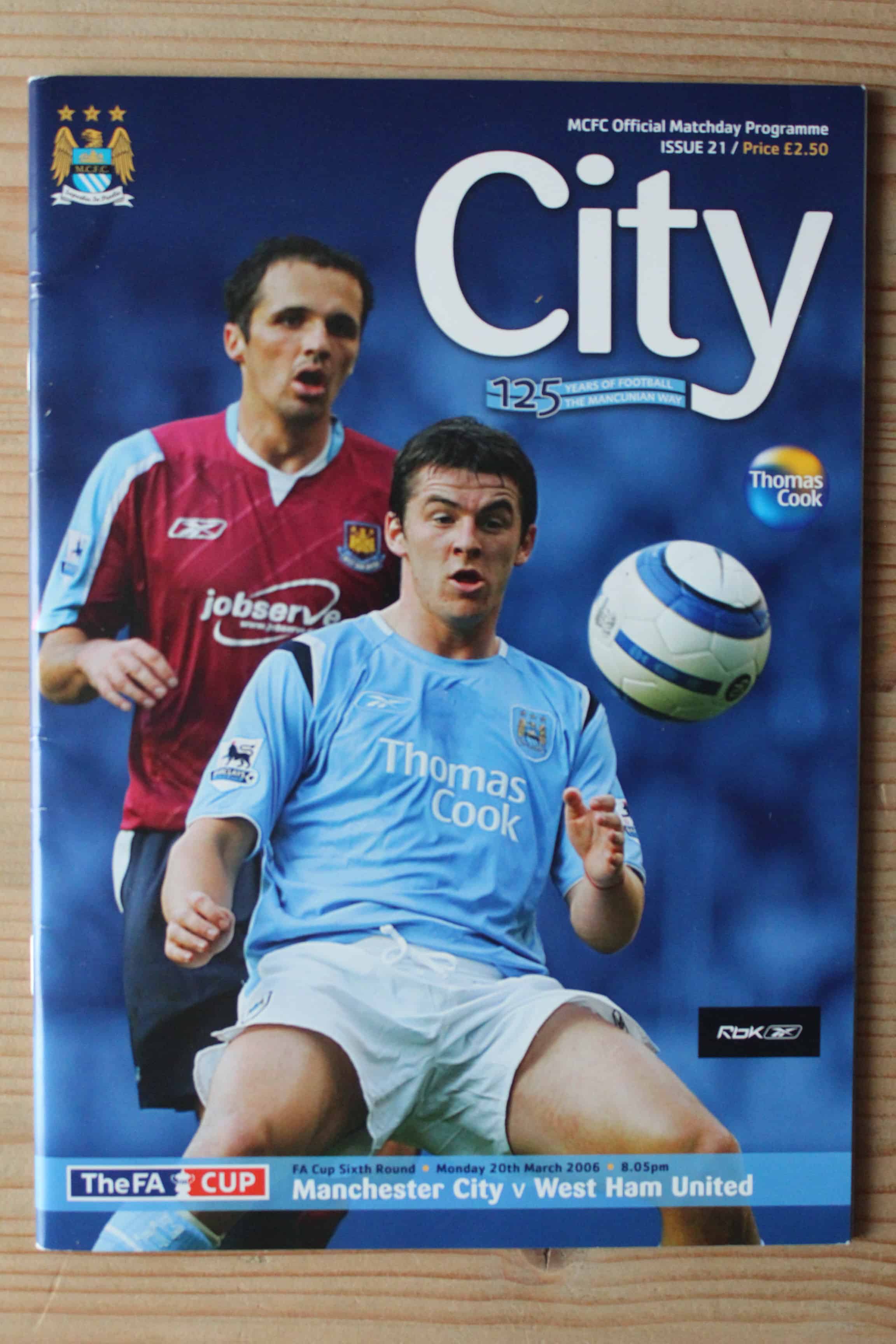 Manchester City FC v West Ham United FC