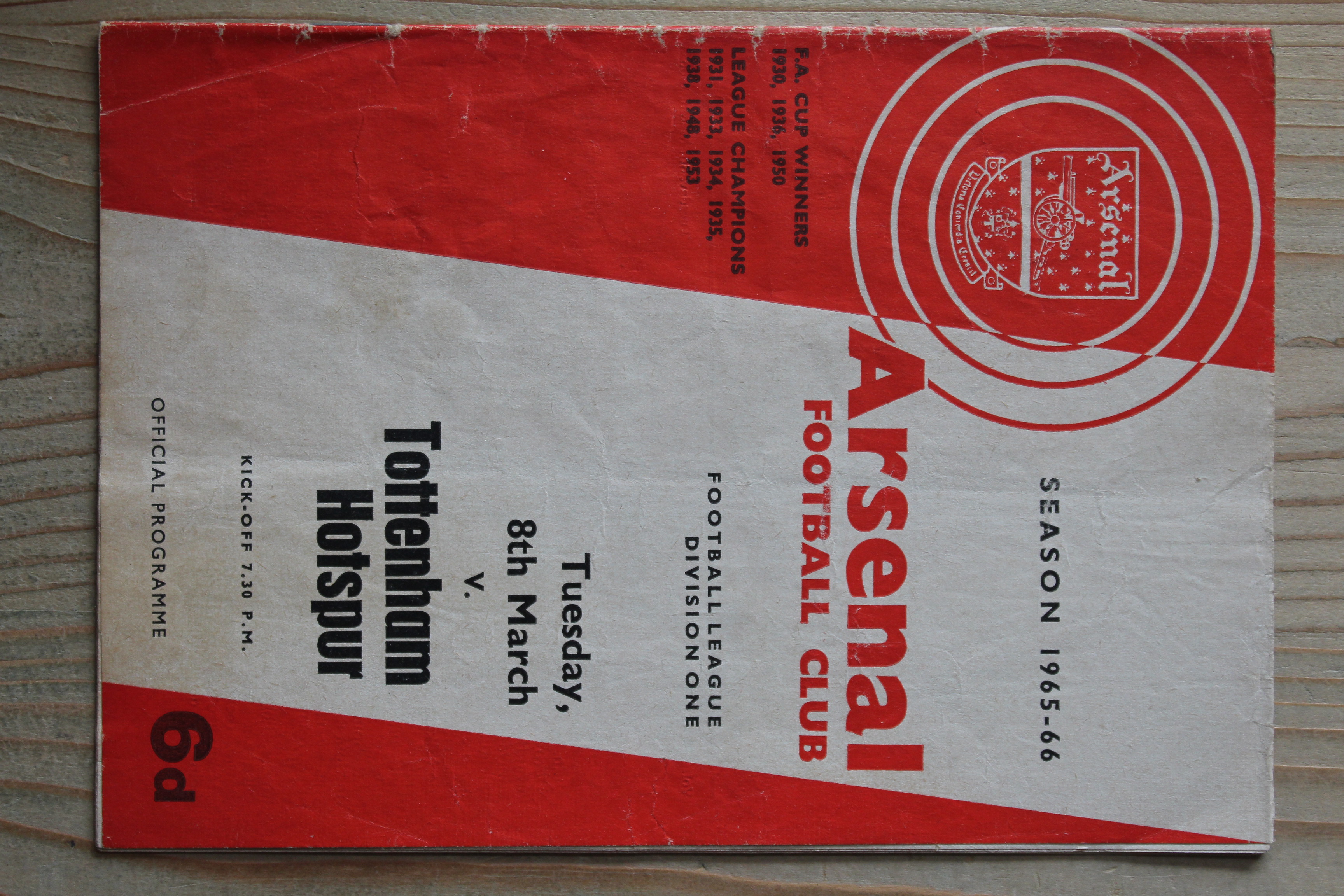 Arsenal FC v Tottenham Hotspur FC