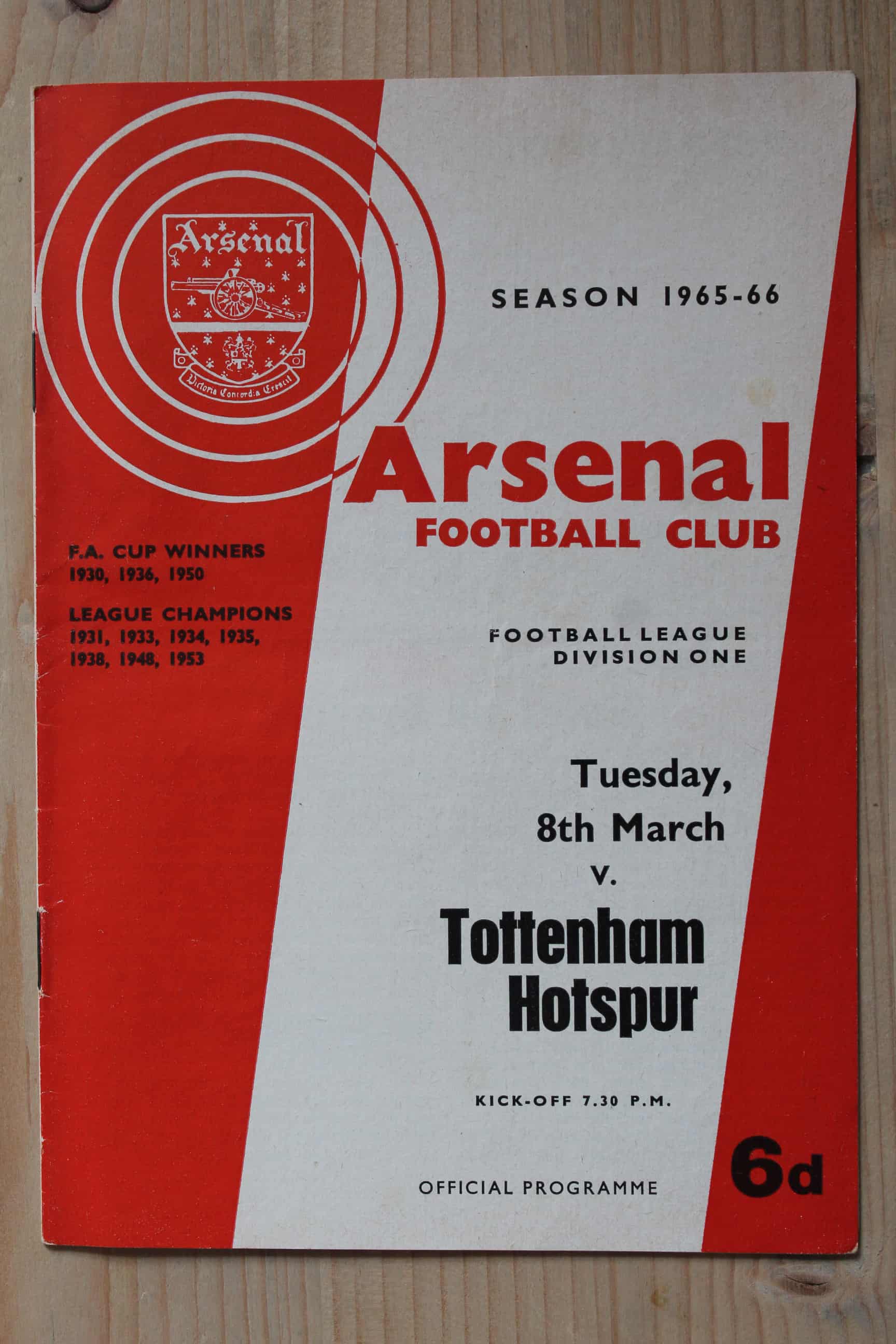 Arsenal FC v Tottenham Hotspur FC