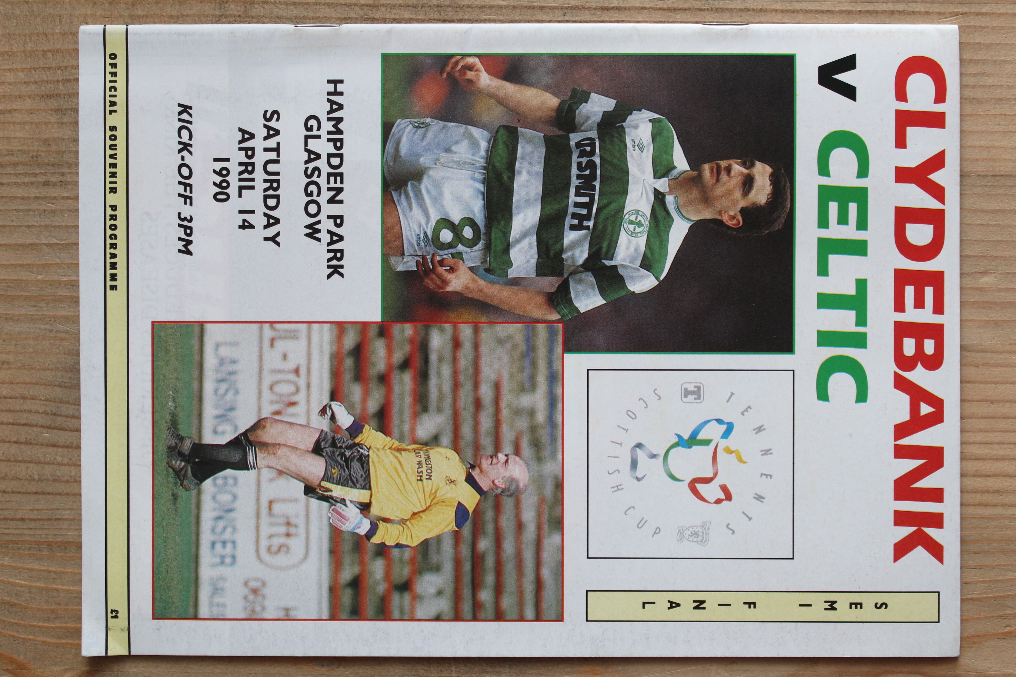 Clydebank FC (Old) v Celtic (Glasgow) FC