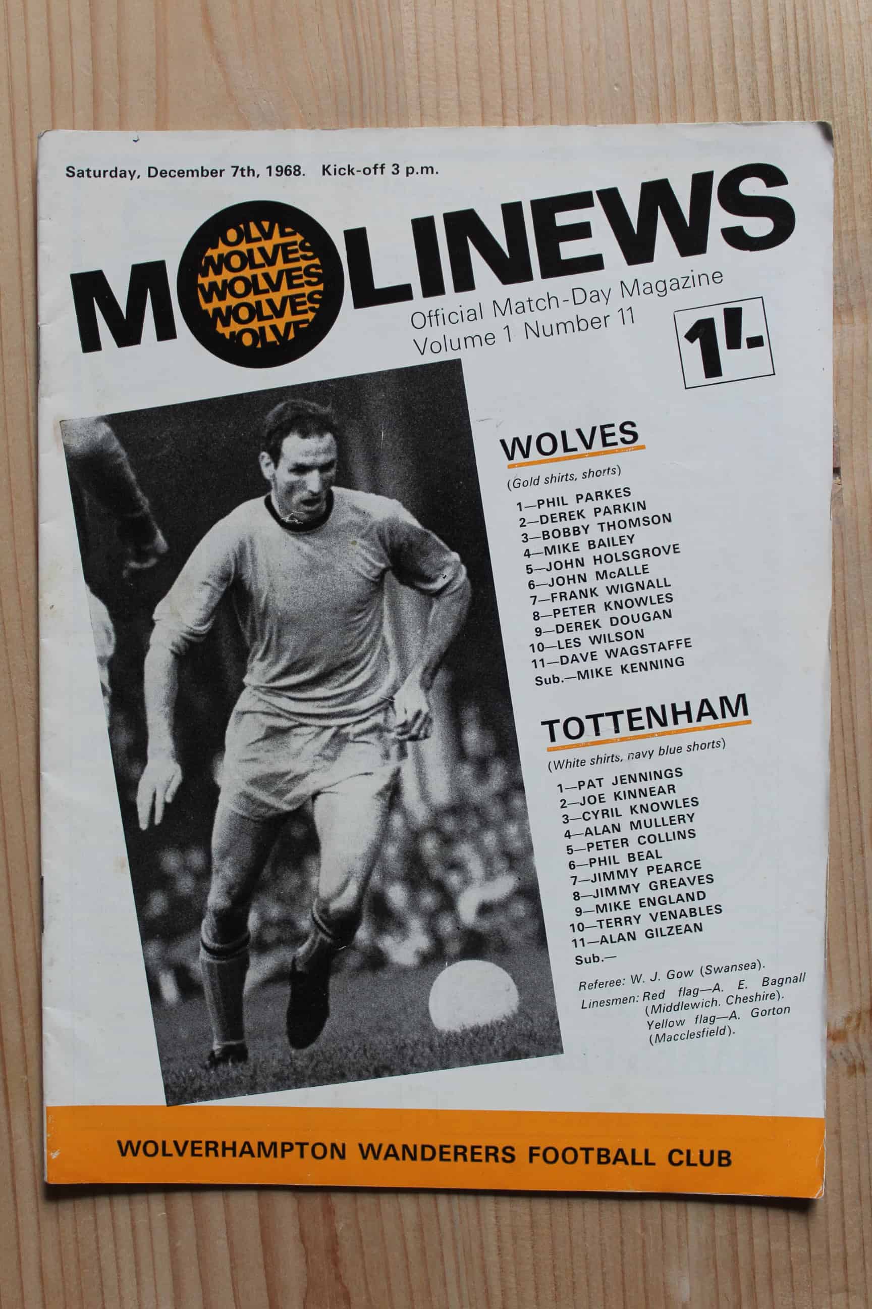 Wolverhampton Wanderers FC v Tottenham Hotspur FC