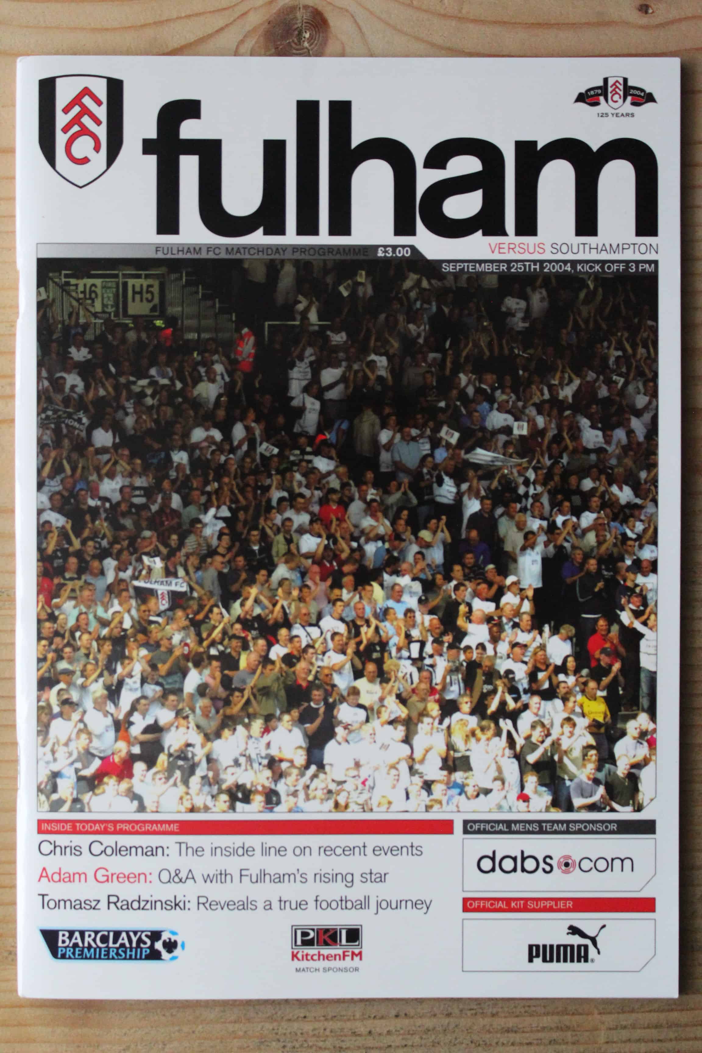 Fulham FC v Southampton FC