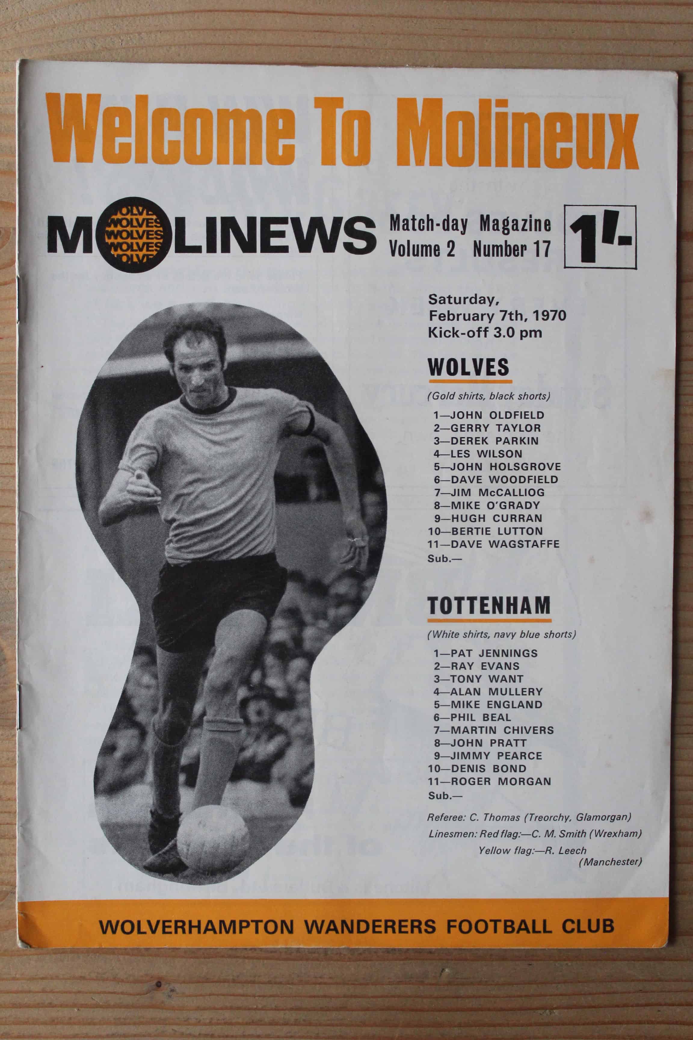 Wolverhampton Wanderers FC v Tottenham Hotspur FC