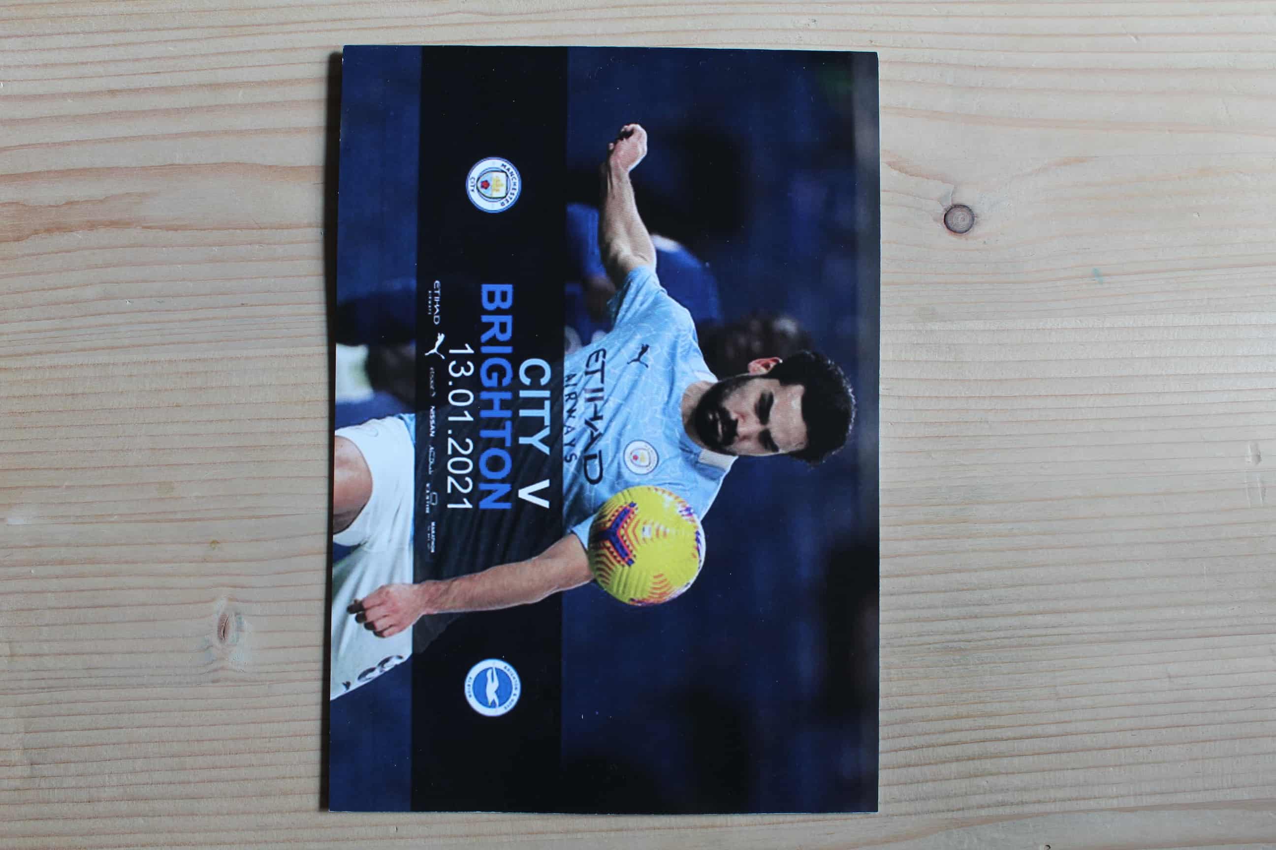 Manchester City FC v Brighton & Hove Albion FC
