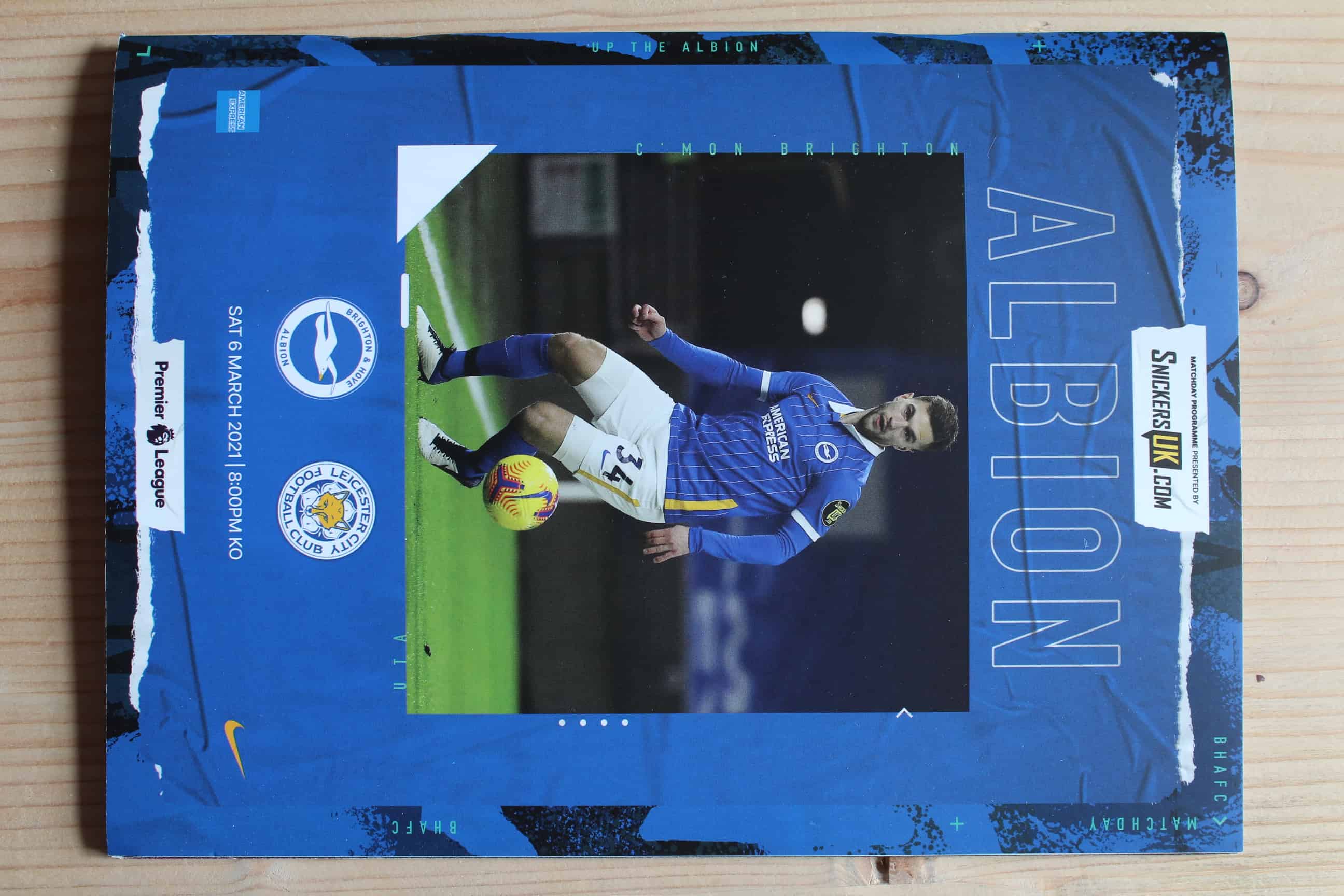 Brighton & Hove Albion FC v Leicester City FC