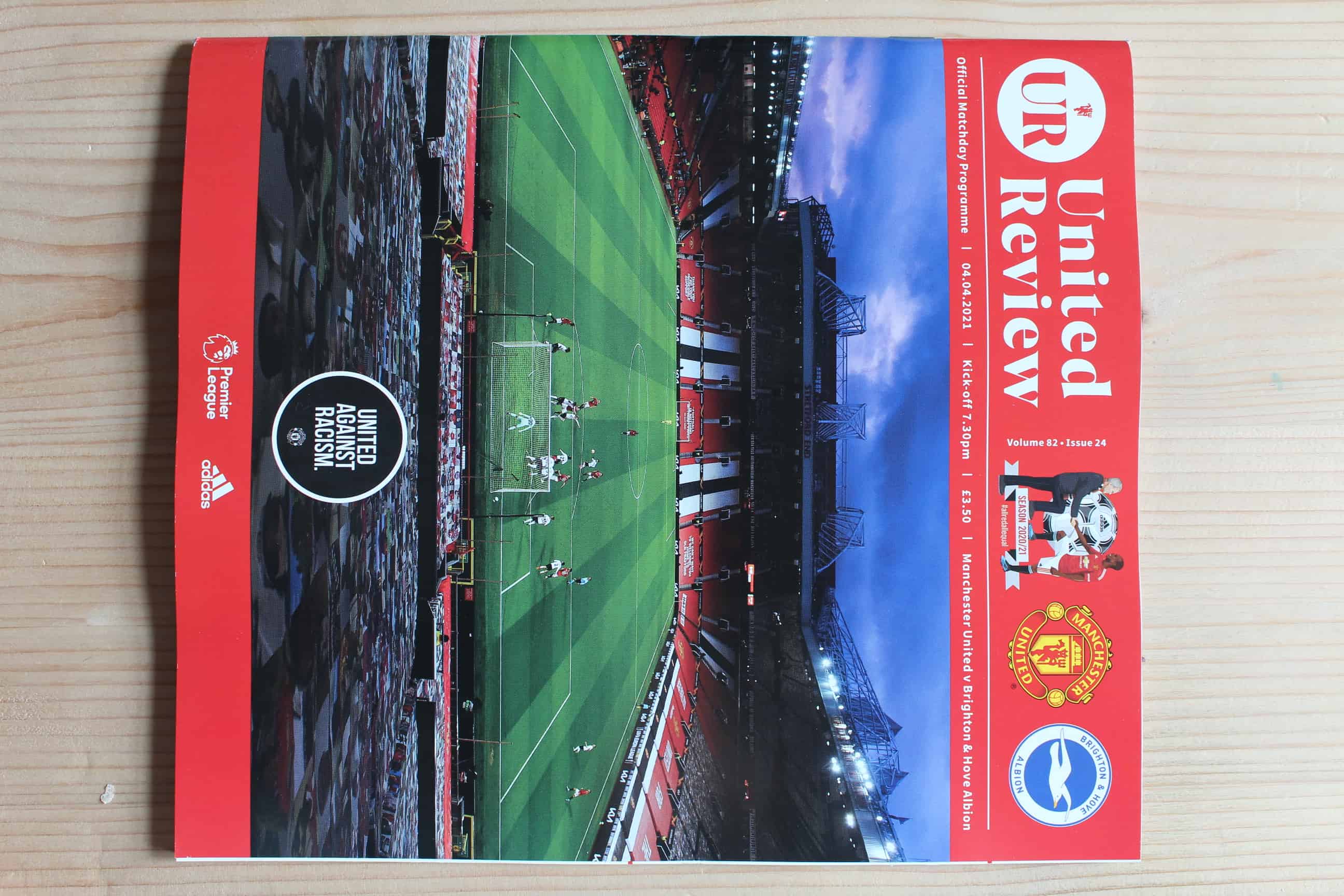 Manchester United FC v Brighton & Hove Albion FC