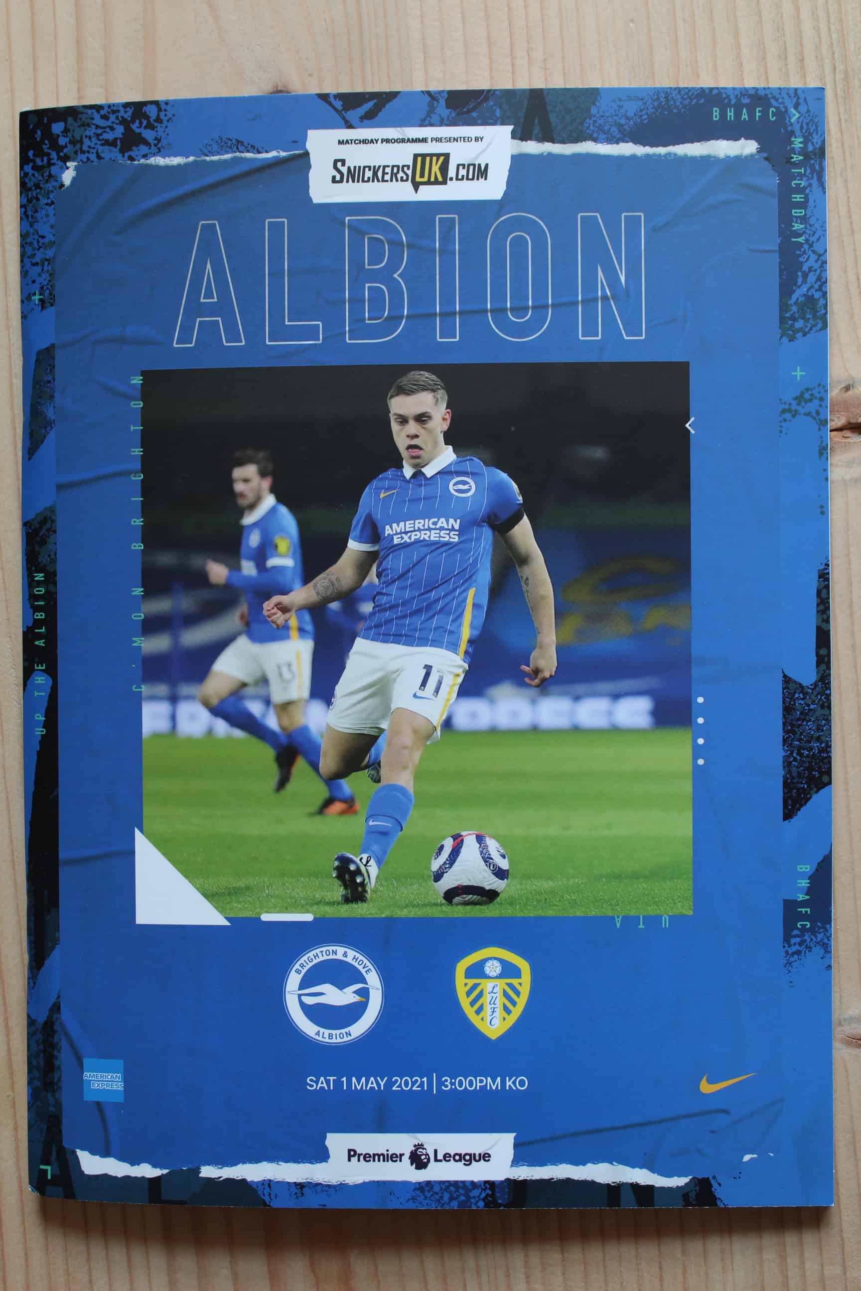 Brighton & Hove Albion FC v Leeds United FC