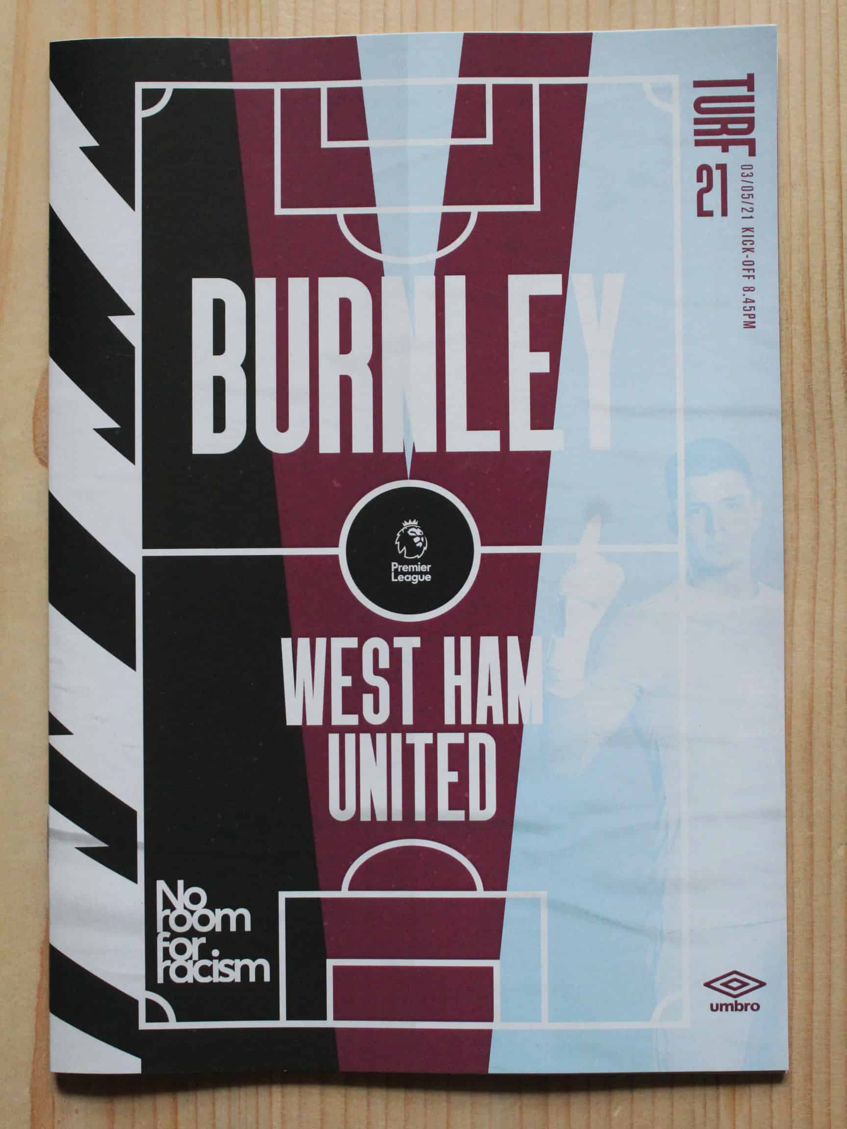 Burnley FC v West Ham United FC