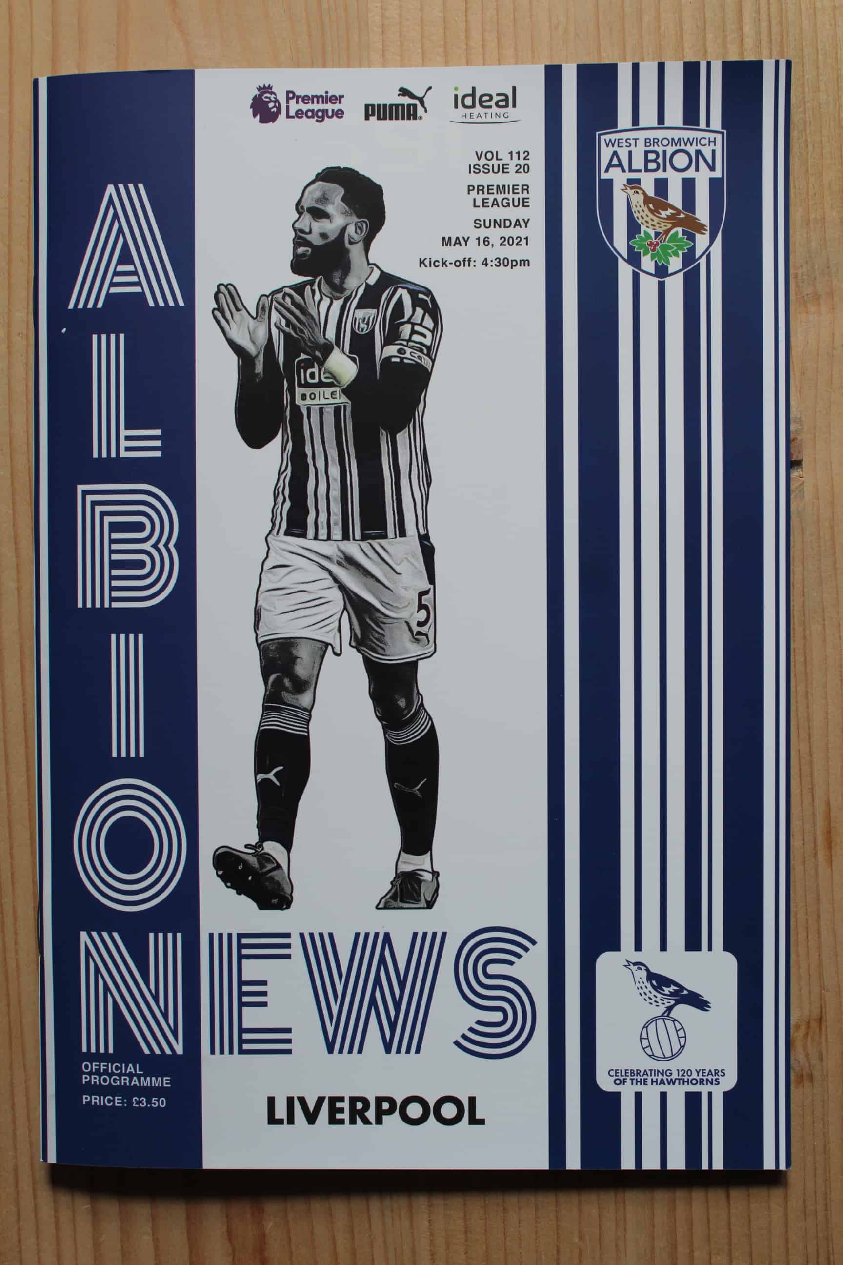 West Bromwich Albion FC  v Liverpool FC