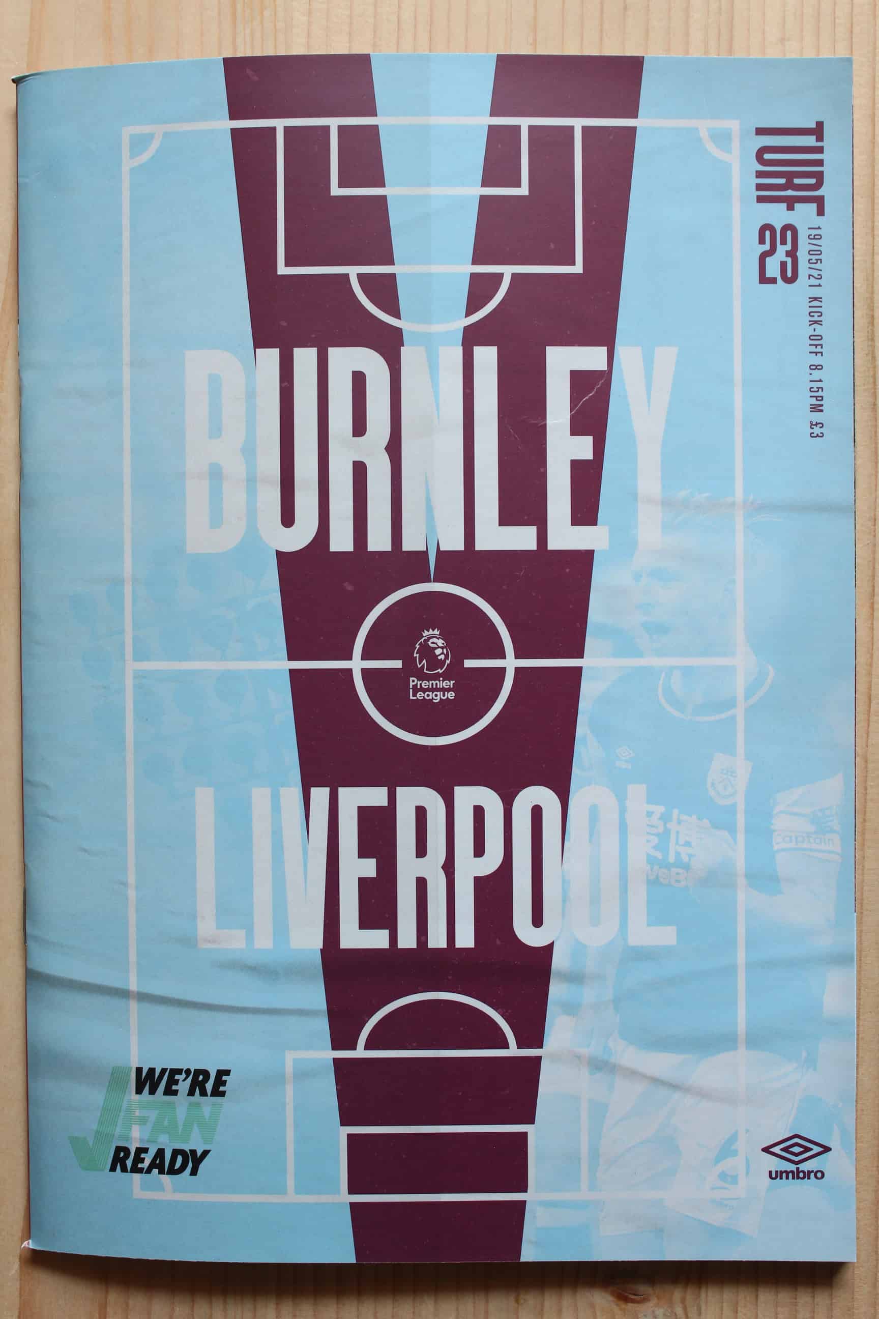 Burnley FC v Liverpool FC