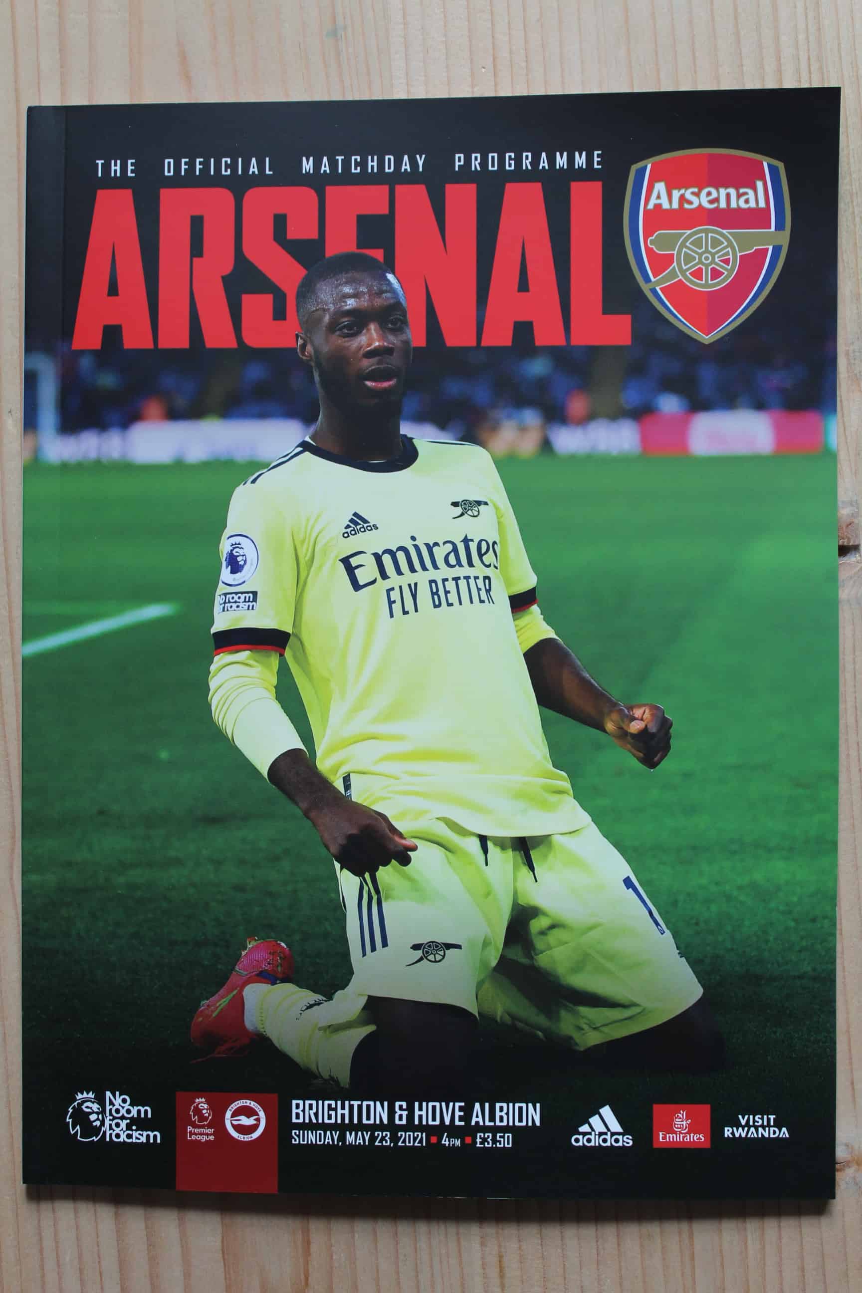 Arsenal FC v Brighton & Hove Albion FC