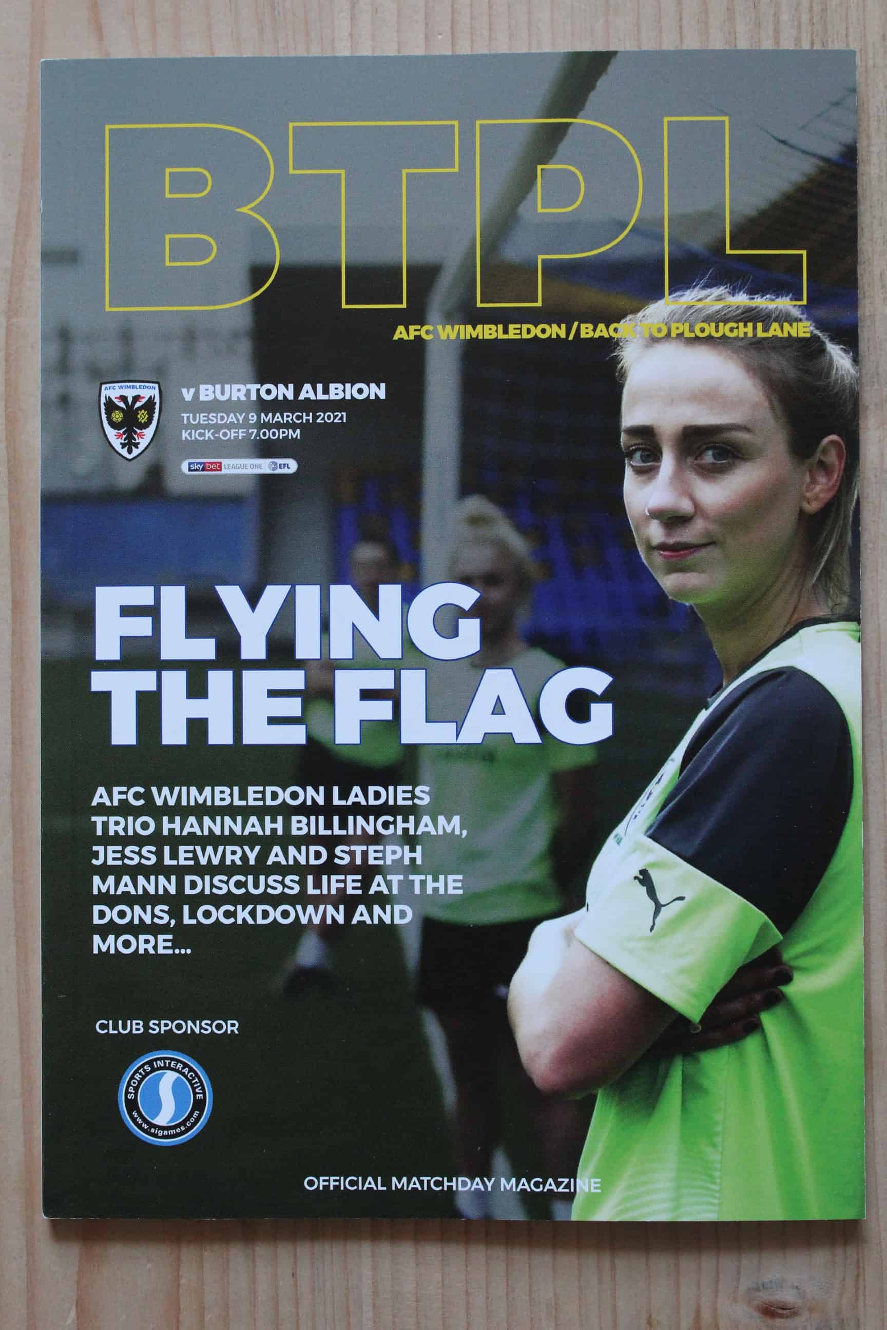 AFC Wimbledon FC v Burton Albion FC