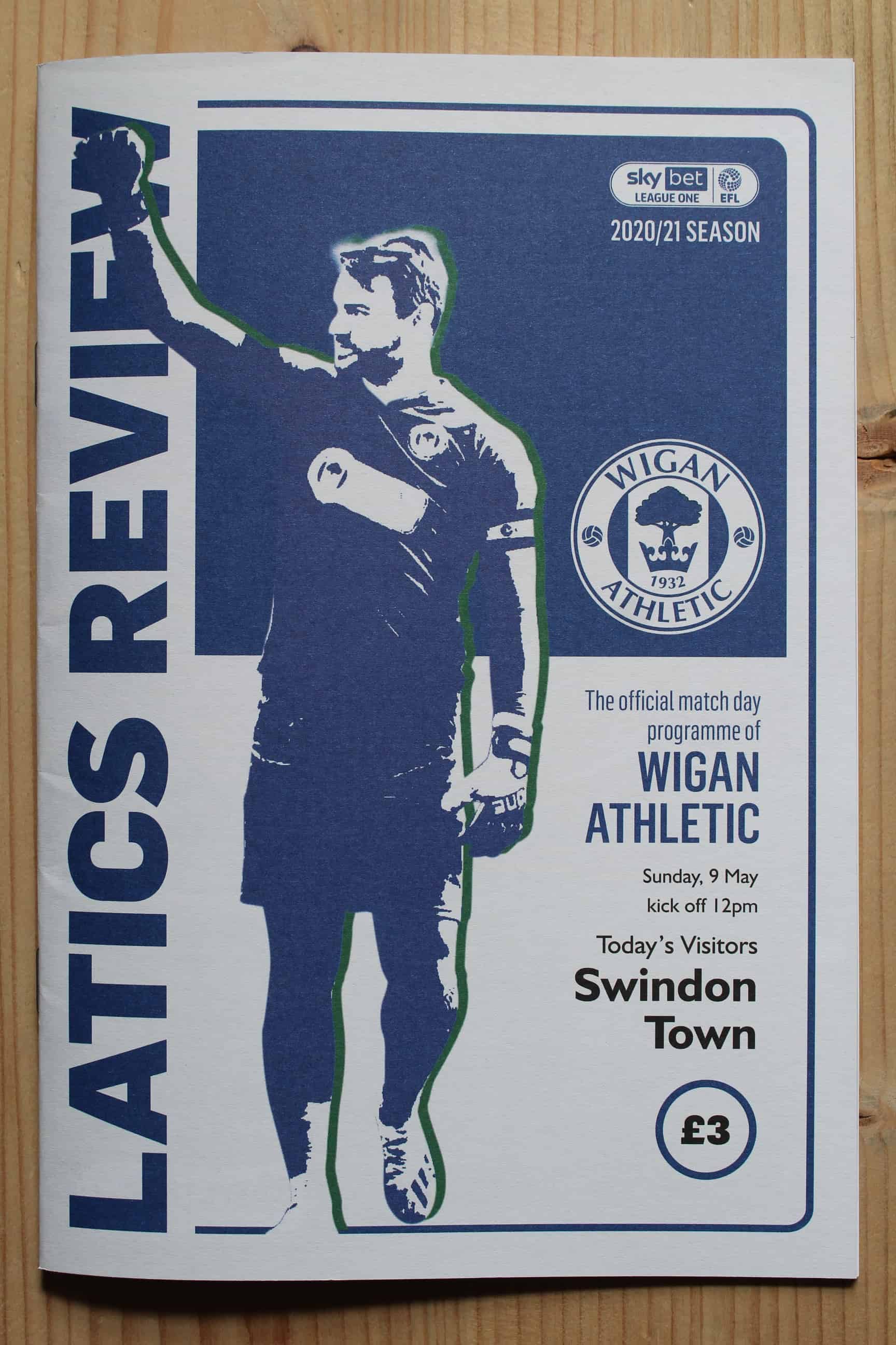 Wigan Athletic FC v Swindon Town FC