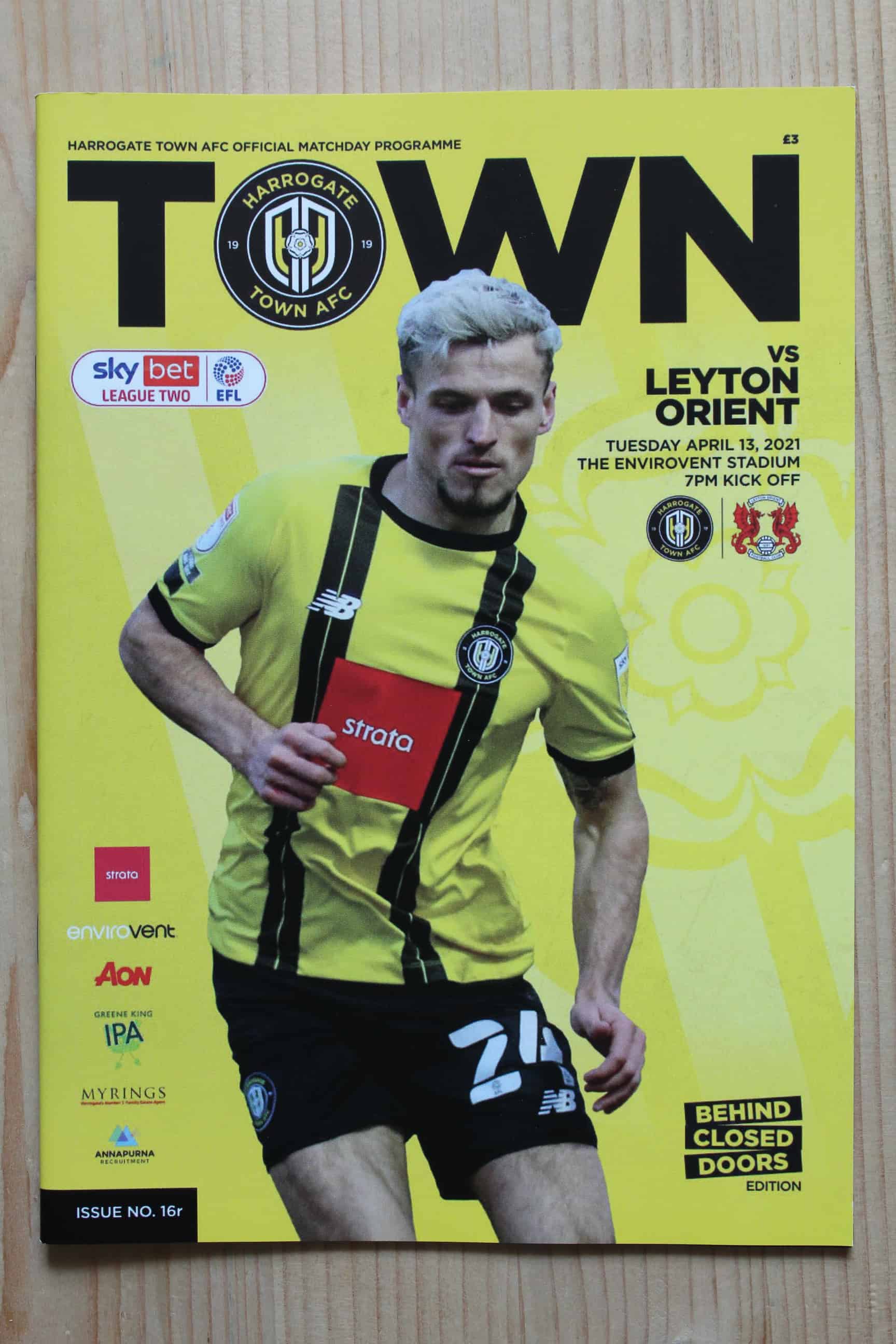 Harrogate Town  v Leyton Orient FC