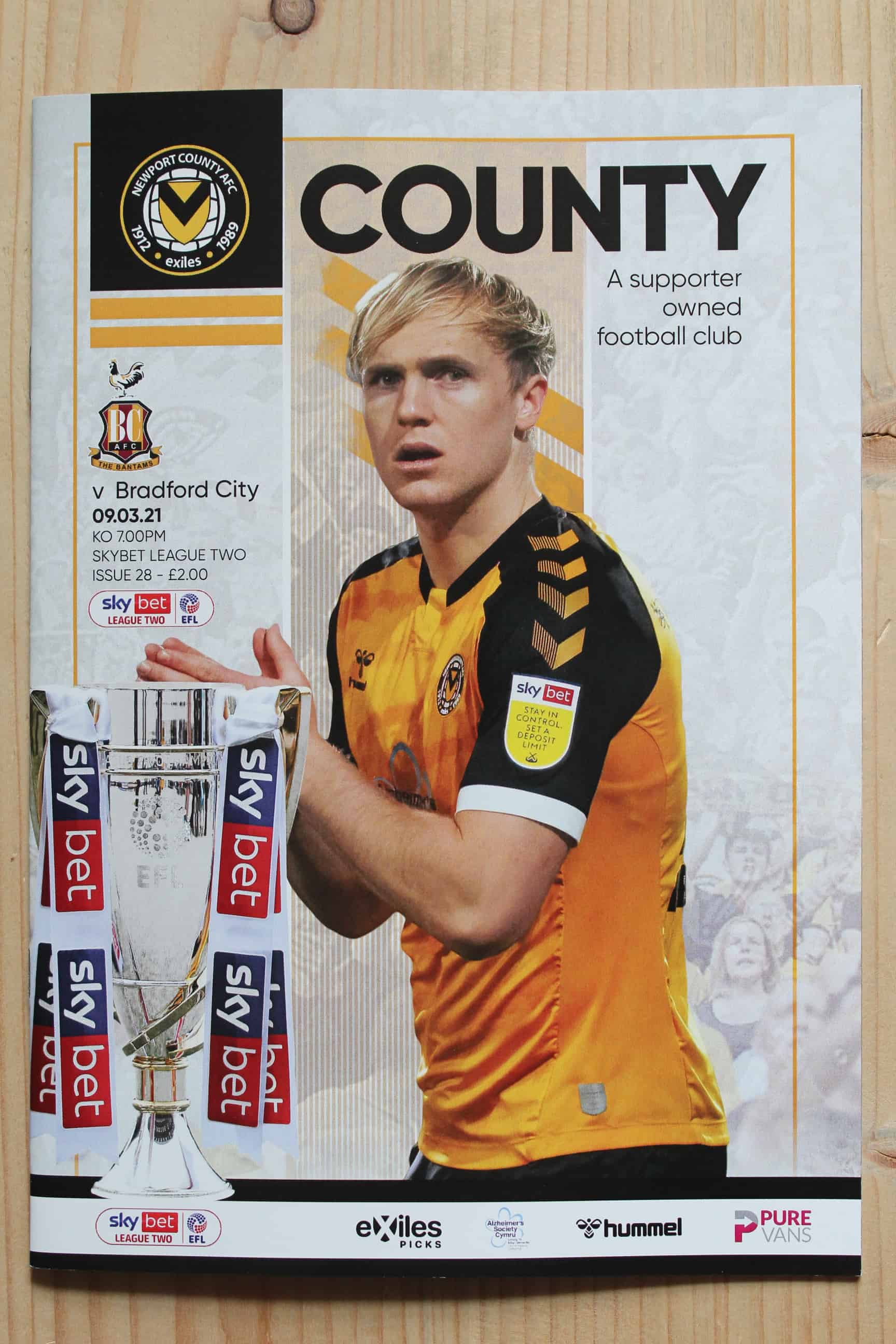 Newport County AFC v Bradford City FC