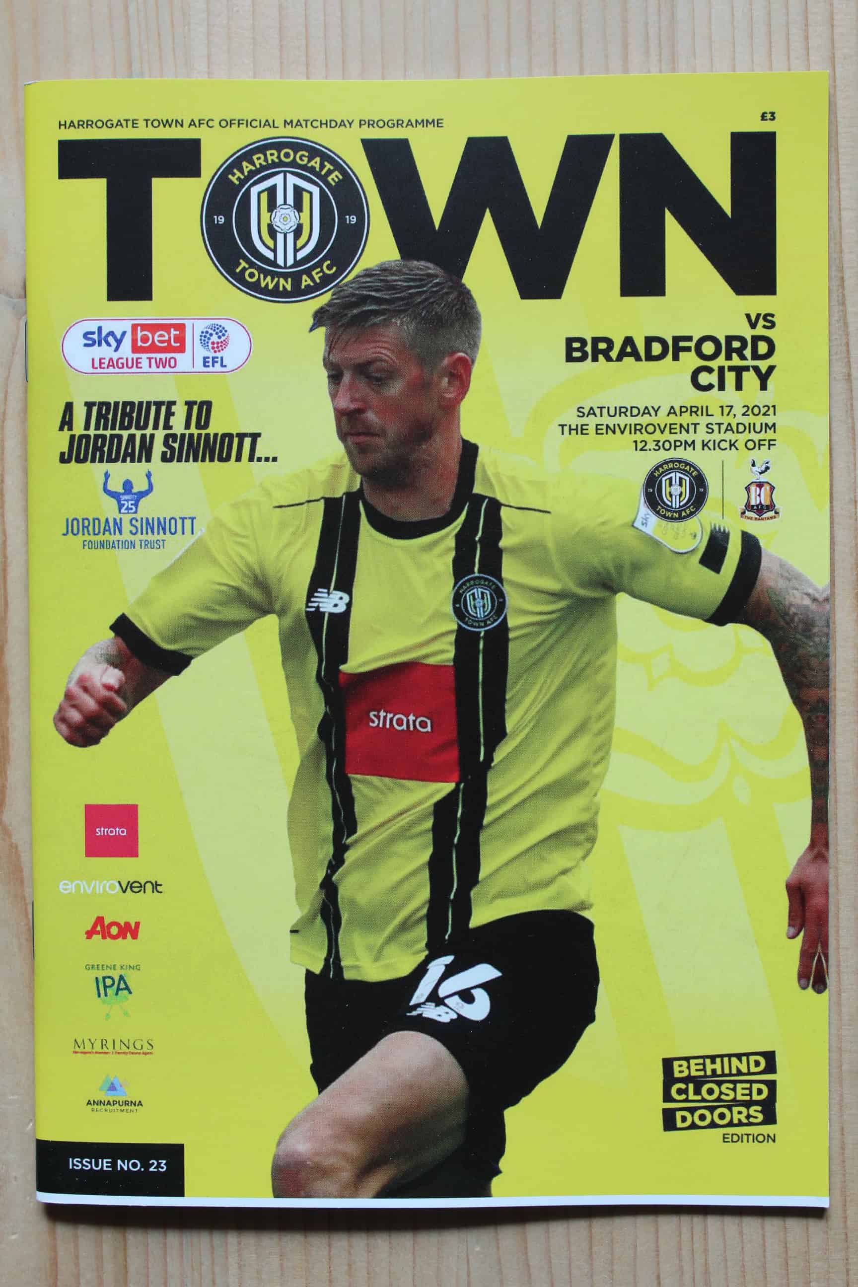 Harrogate Town  v Bradford City FC